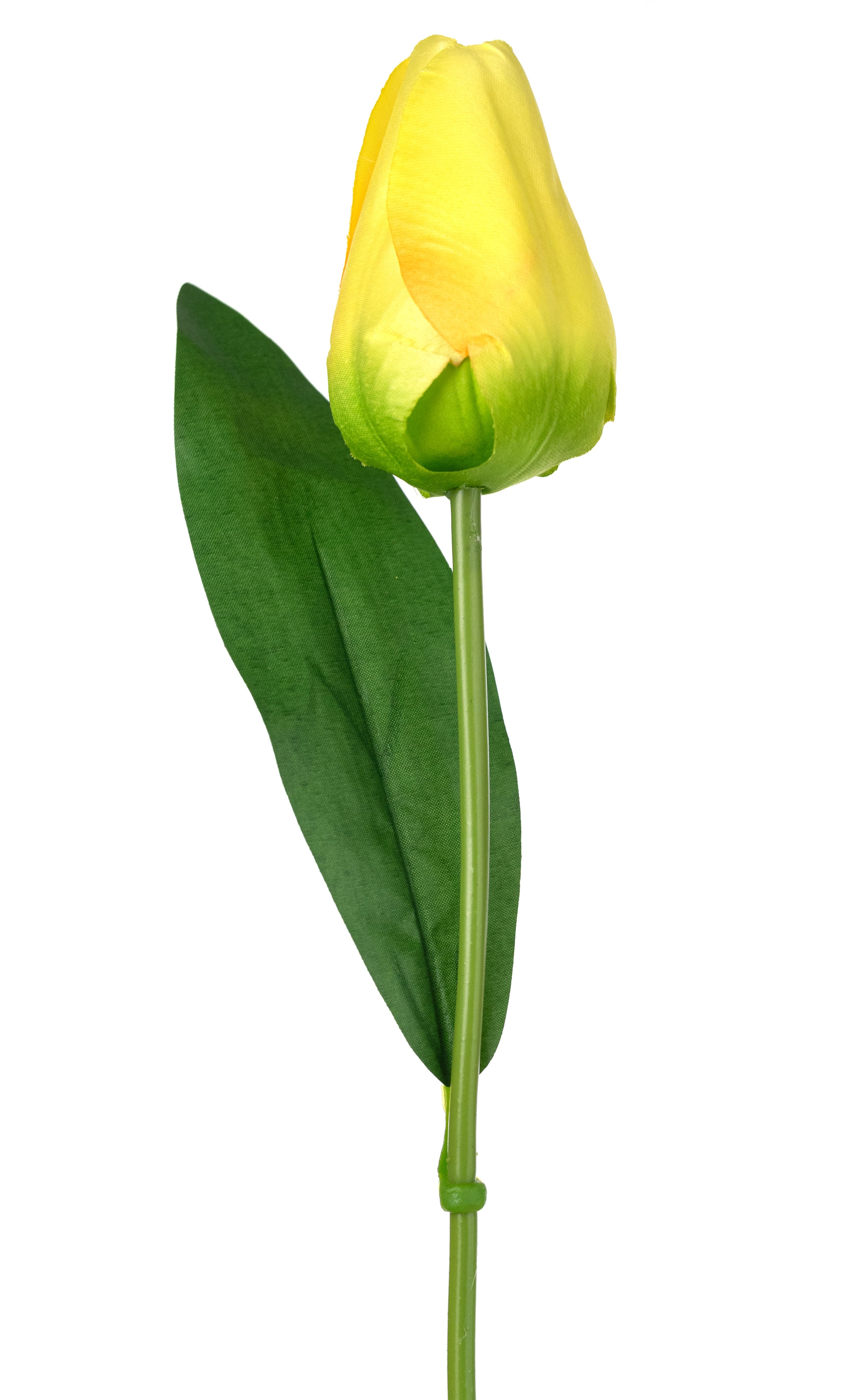 18" Tulip Bush: Yellow (9 Stem)