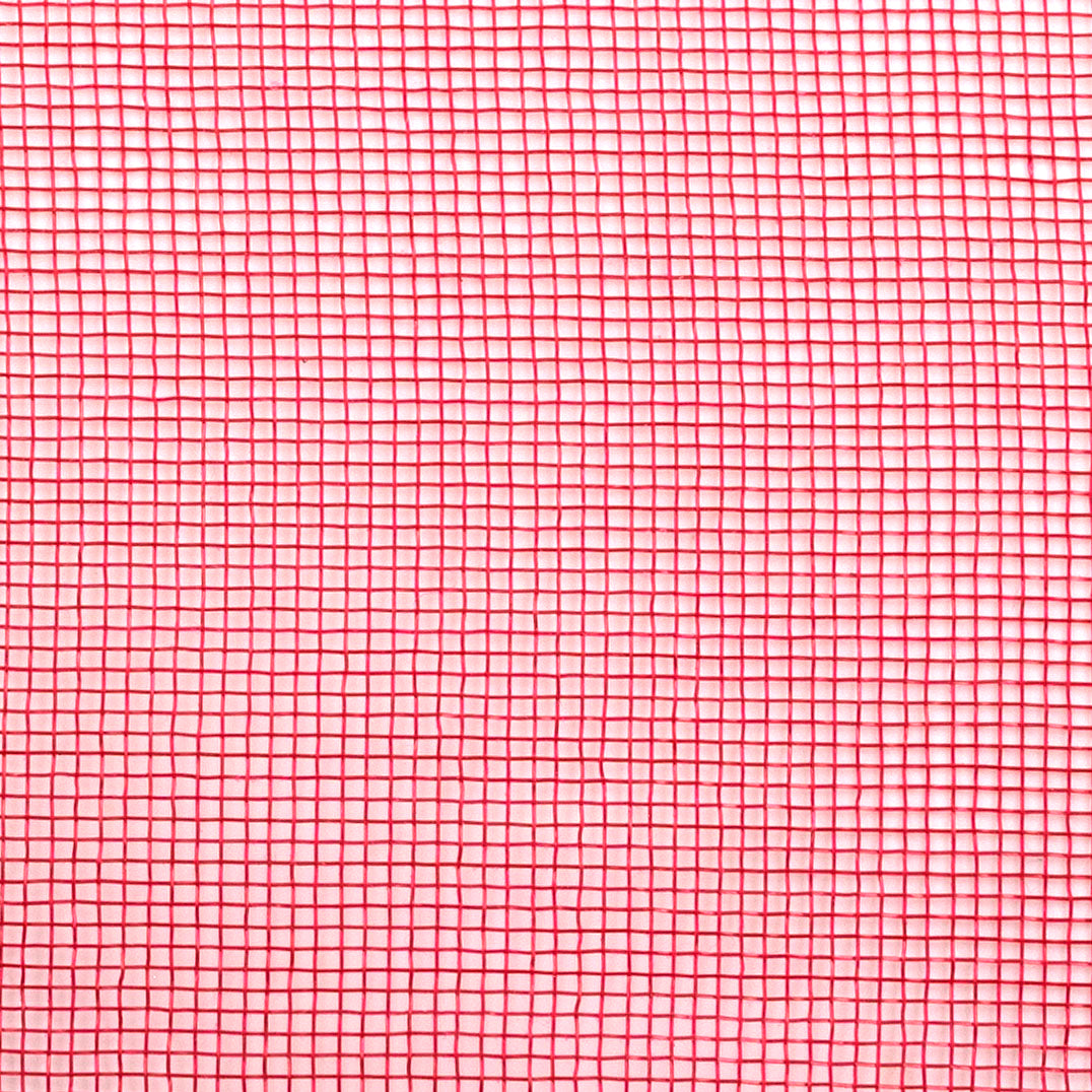 10" Fine Weave Deco Mesh: Red