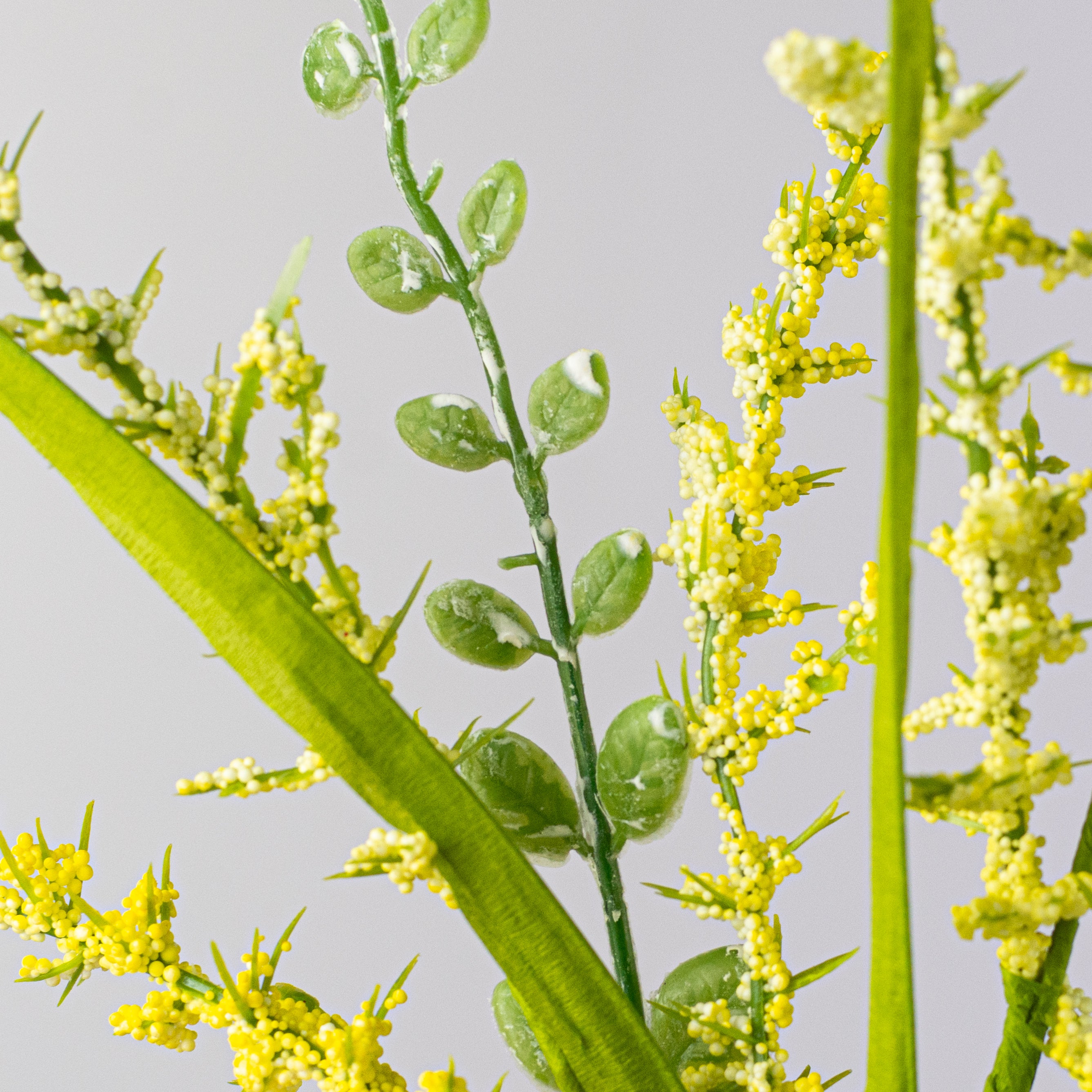 12" Millet Heather Pick: Yellow