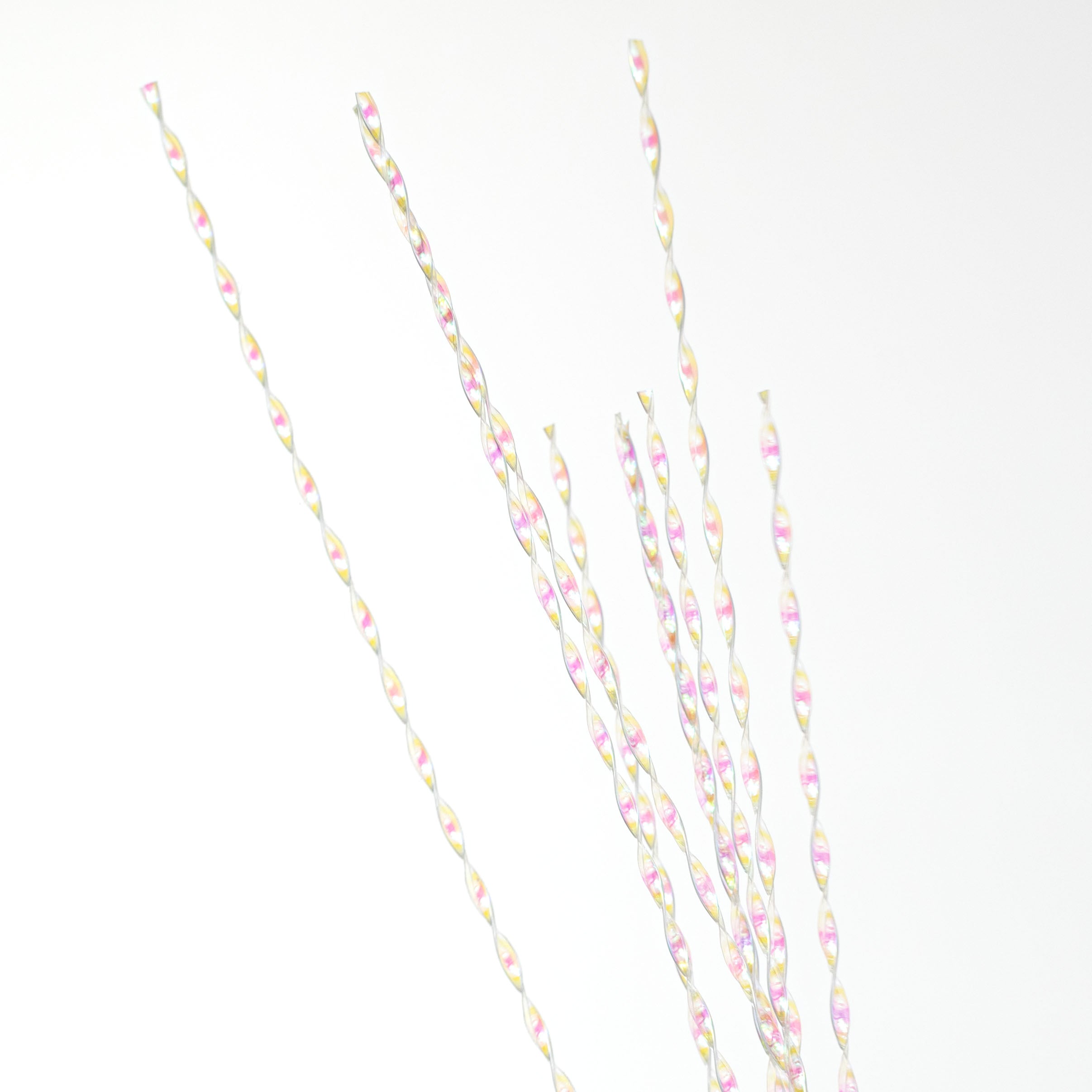 29" Marshmallow Easter Bunny Spray: Iridescent Pastel