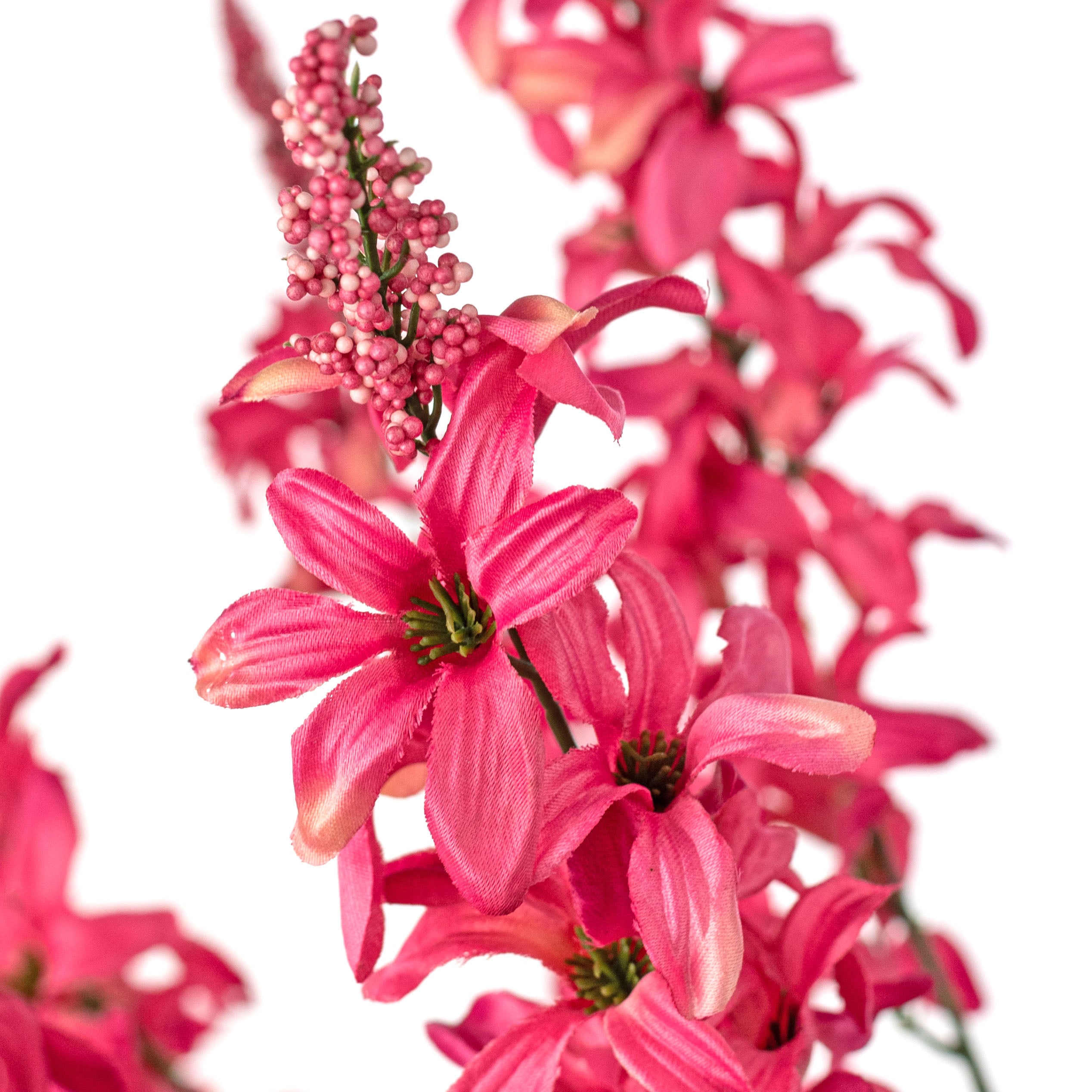 26" Satin Hyacinth Bush: Beauty Pink (7 Stem)
