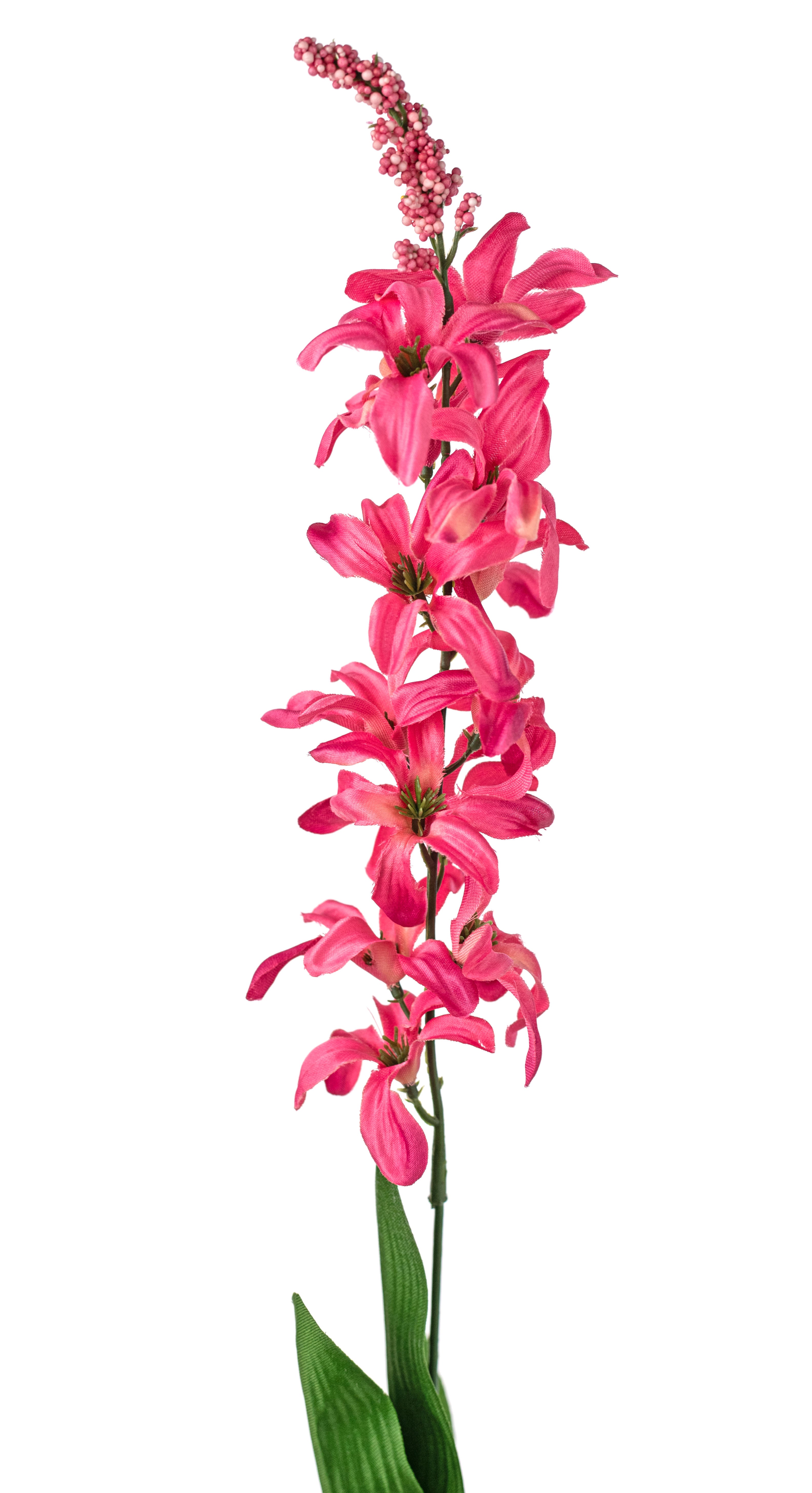 26" Satin Hyacinth Bush: Beauty Pink (7 Stem)