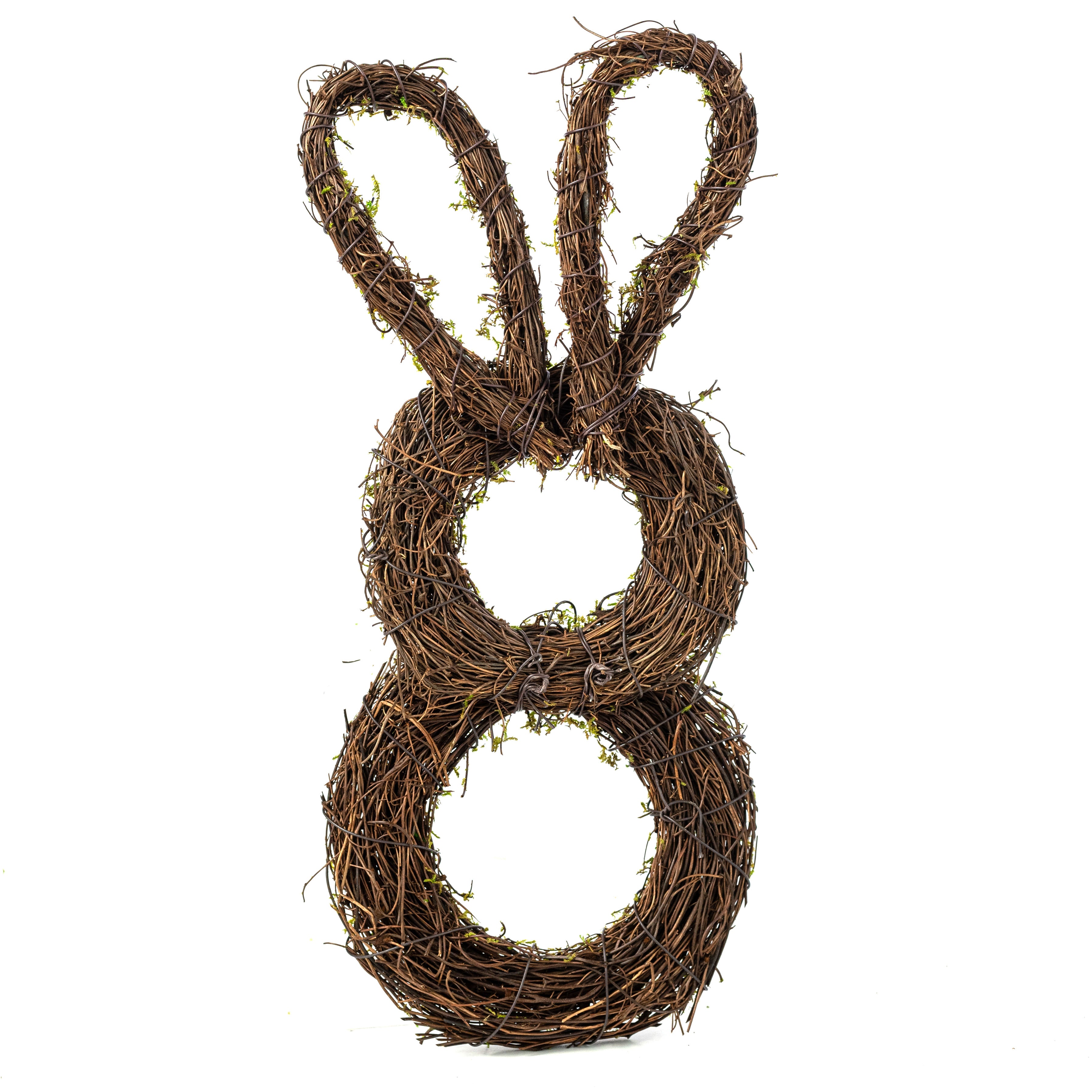 14" Mossy Angel Vine Rabbit Hanger
