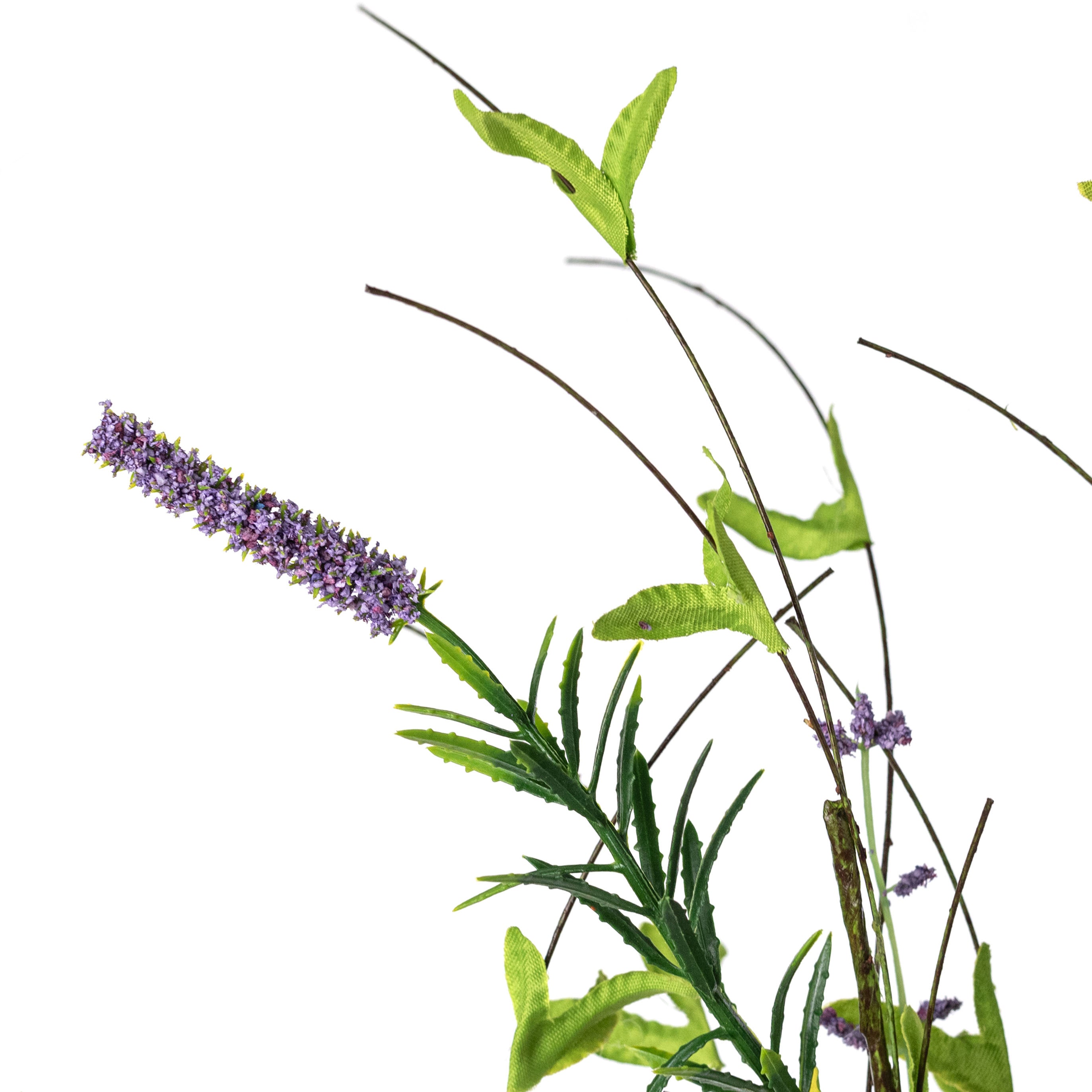 18" Wispy Wildflower Filler Pick: Purple