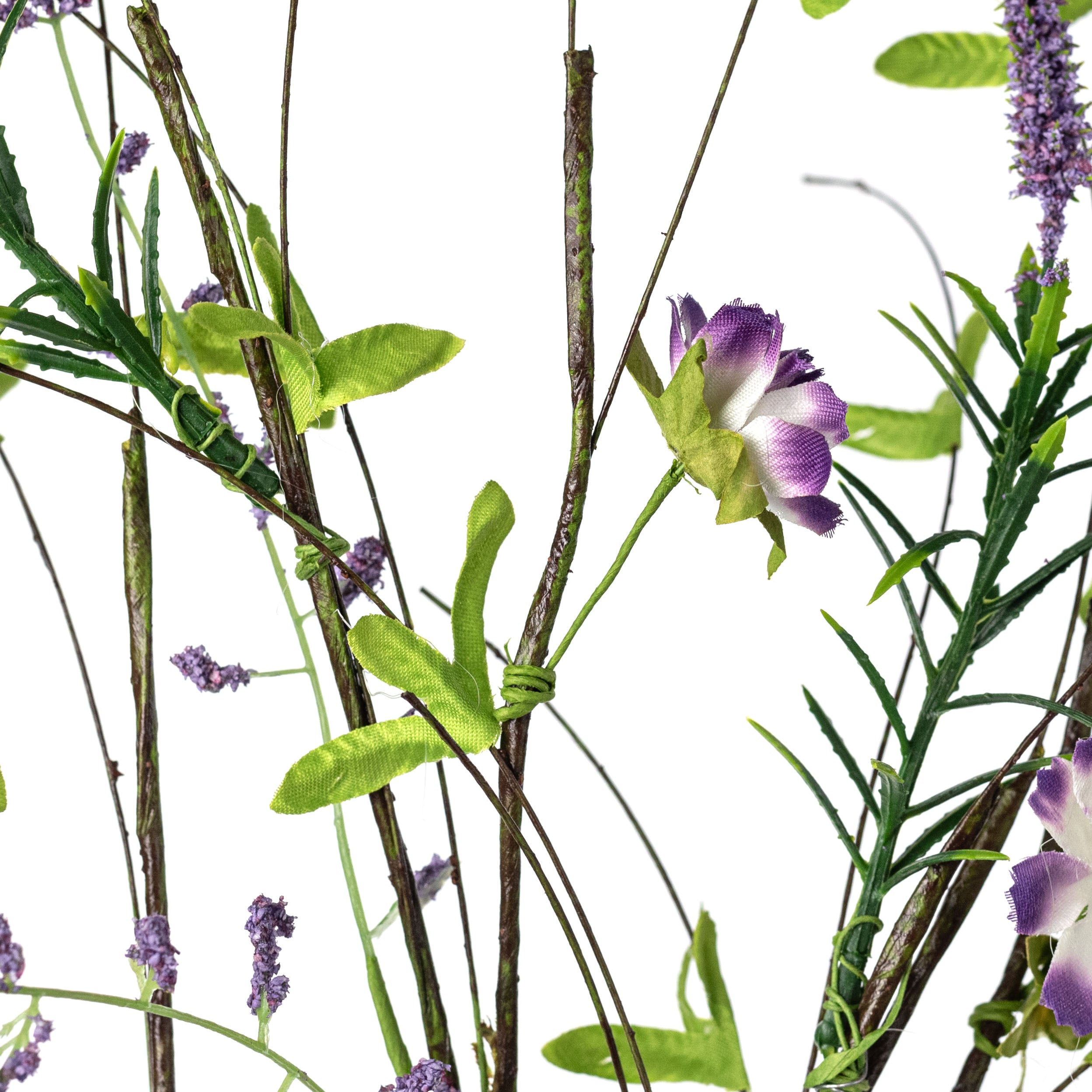 18" Wispy Wildflower Filler Pick: Purple