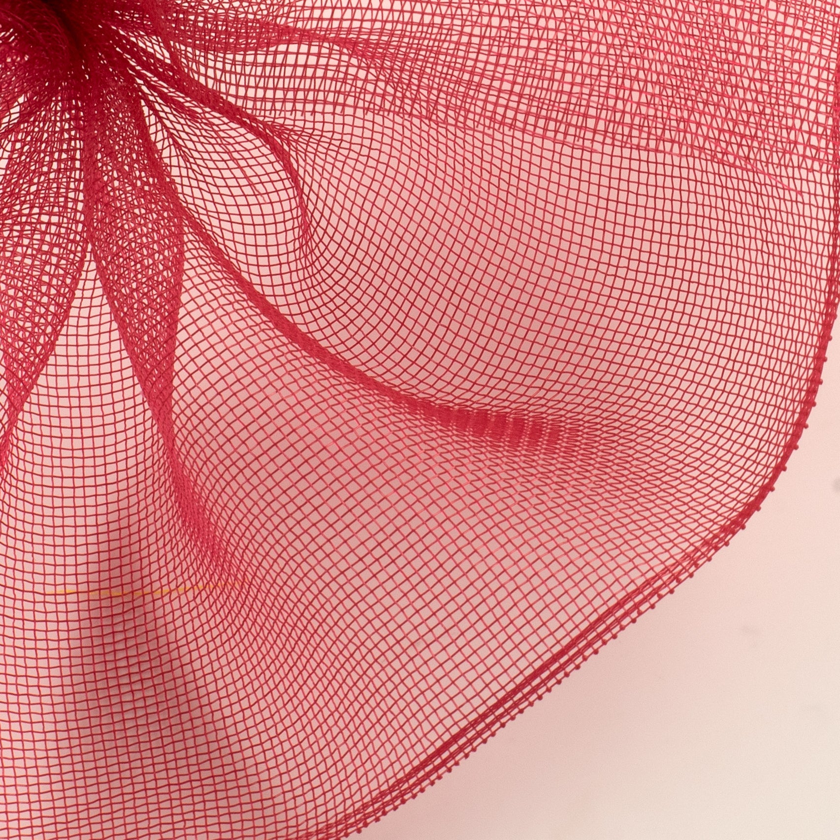 10.5" Square Pre-Cut Fine Weave Deco Mesh Sheets: Red (40)