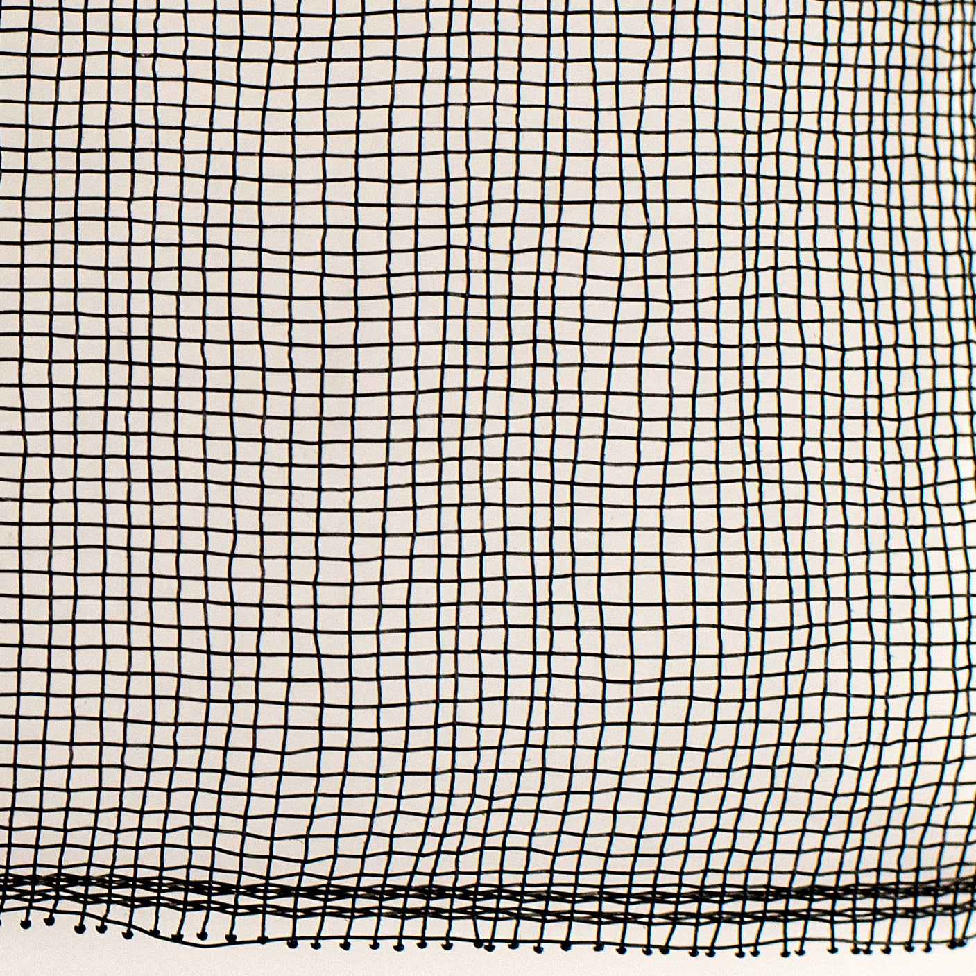 10.5" Square Pre-Cut Fine Weave Deco Mesh Sheets: Black (40)
