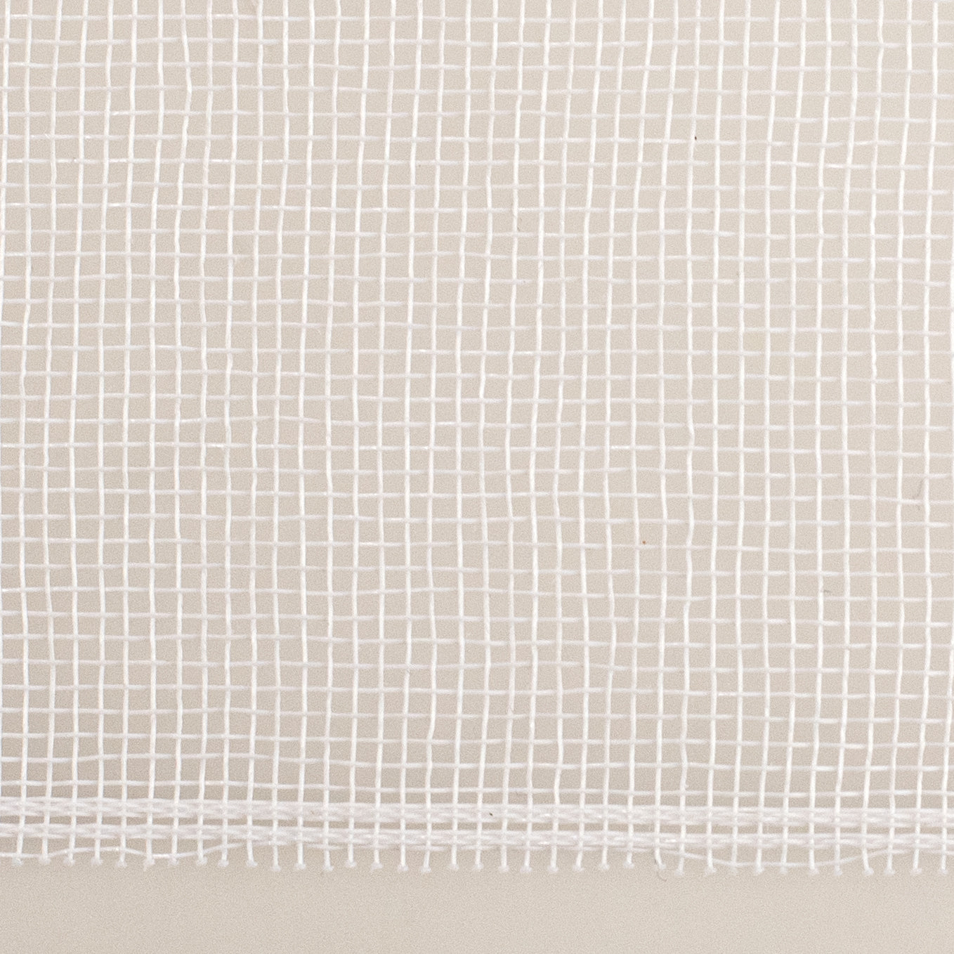 10.5" Square Pre-Cut Fine Weave Deco Mesh Sheets: White (40)