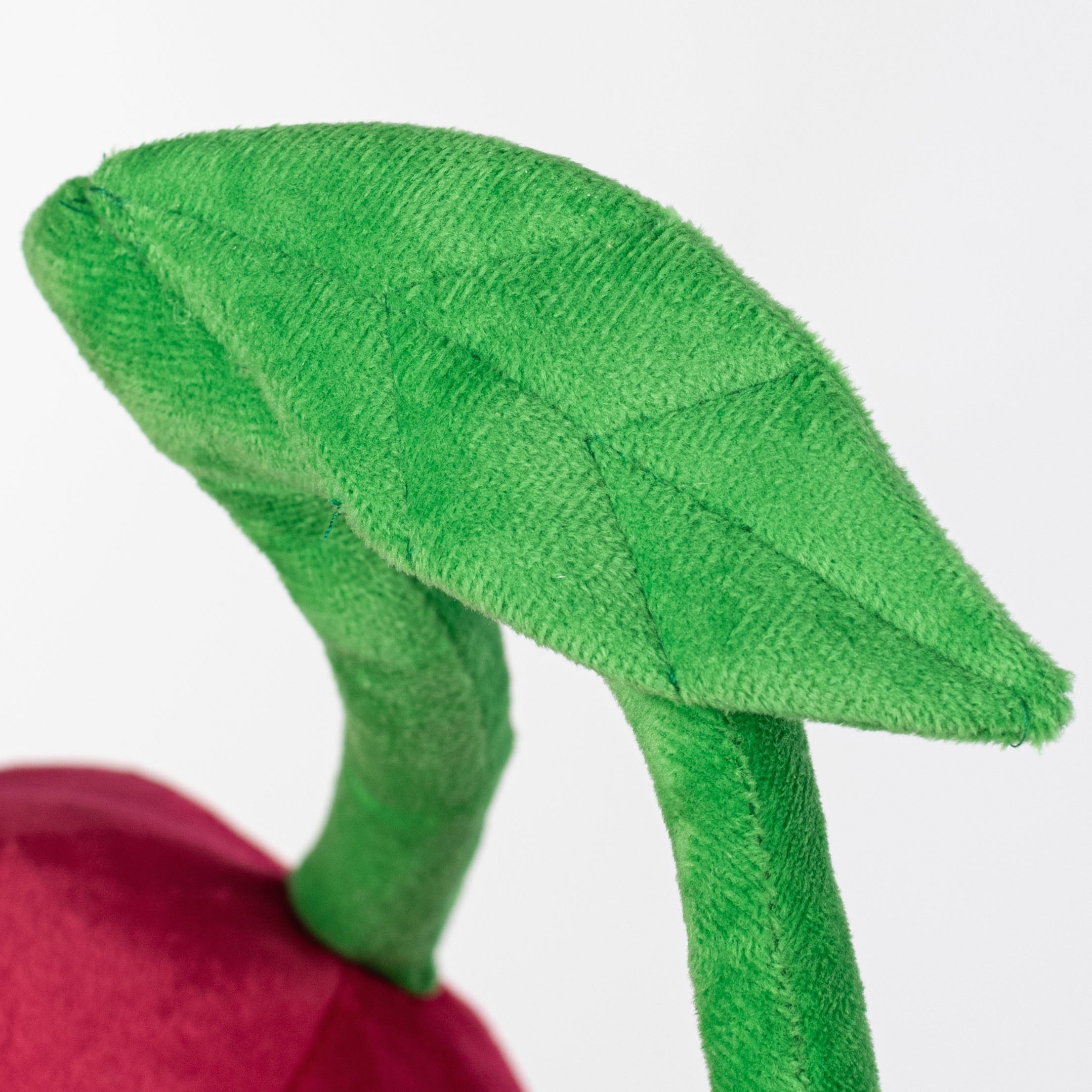 11" Plush Cherries Decoration