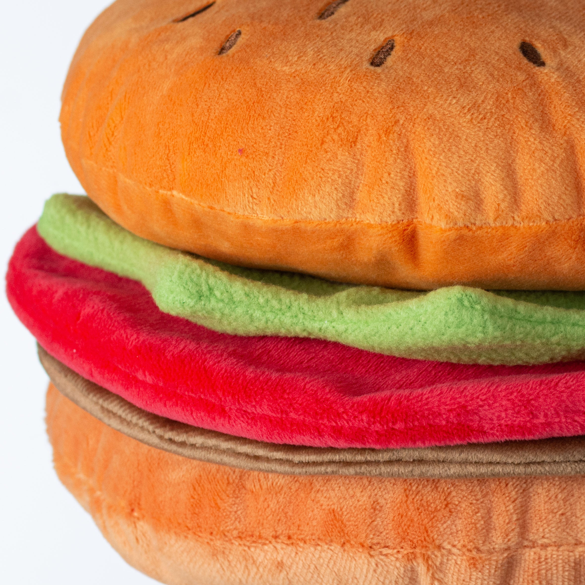 8" Plush Hamburger Decoration