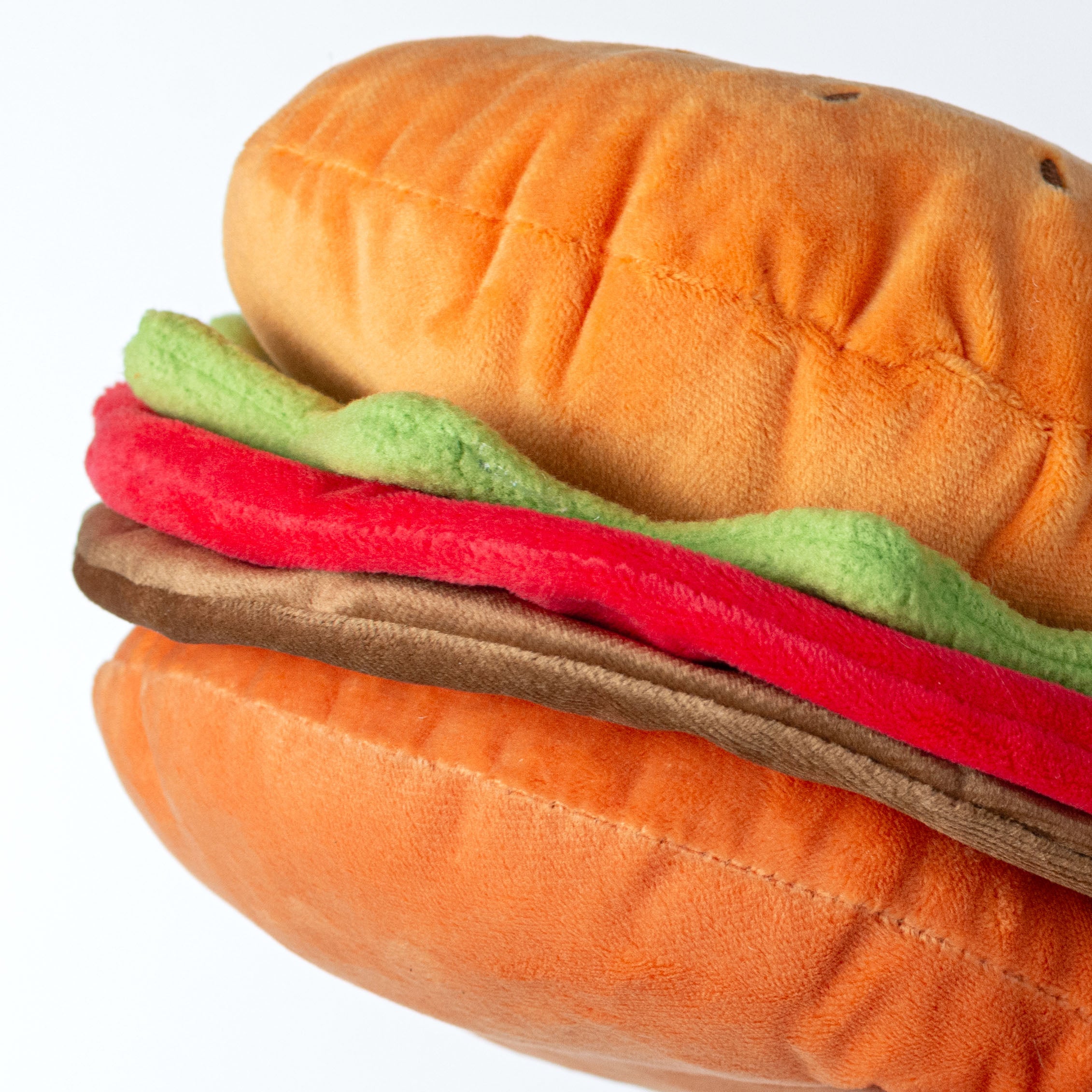 8" Plush Hamburger Decoration