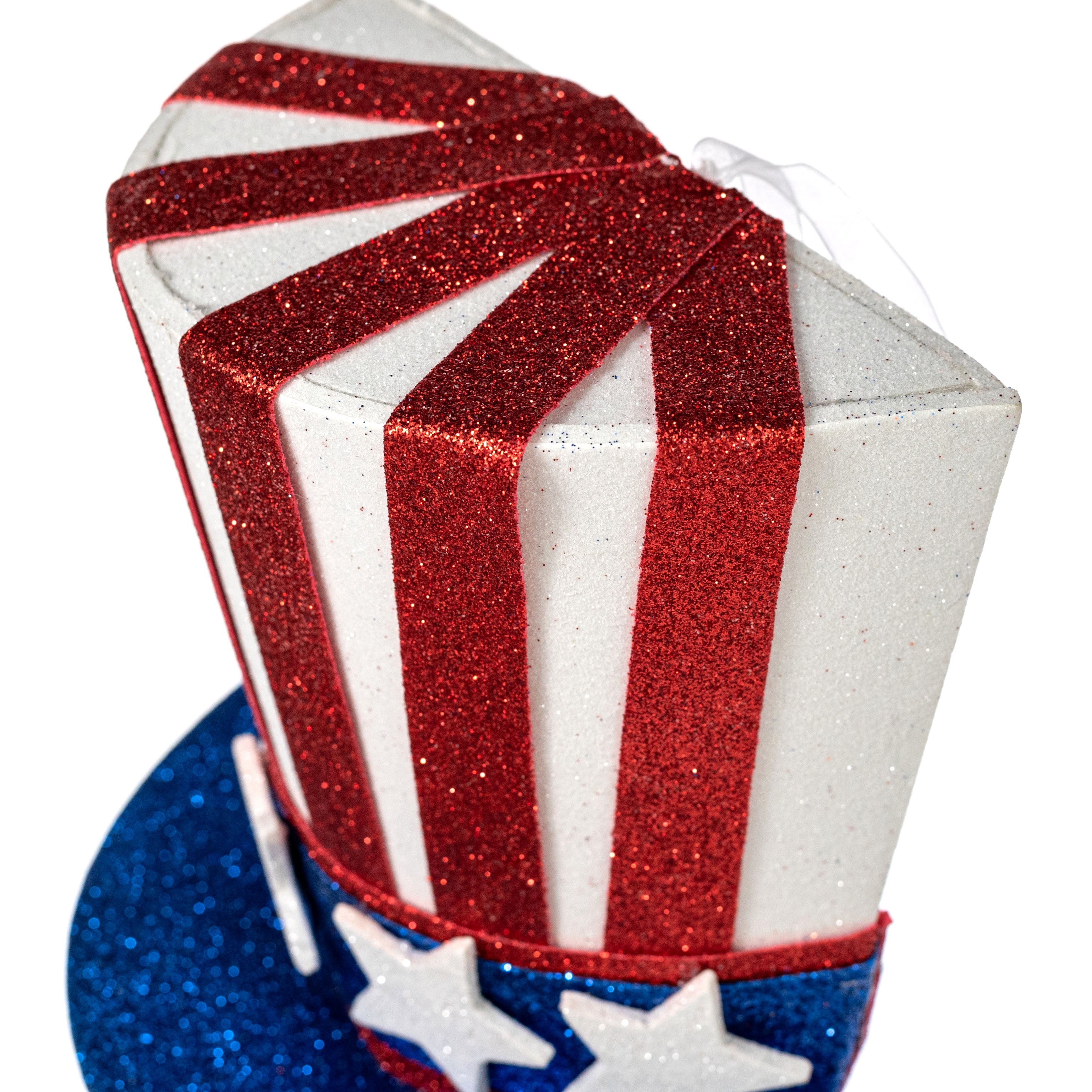 9" Stars & Stripes Patriotic Half Top Hat Decor
