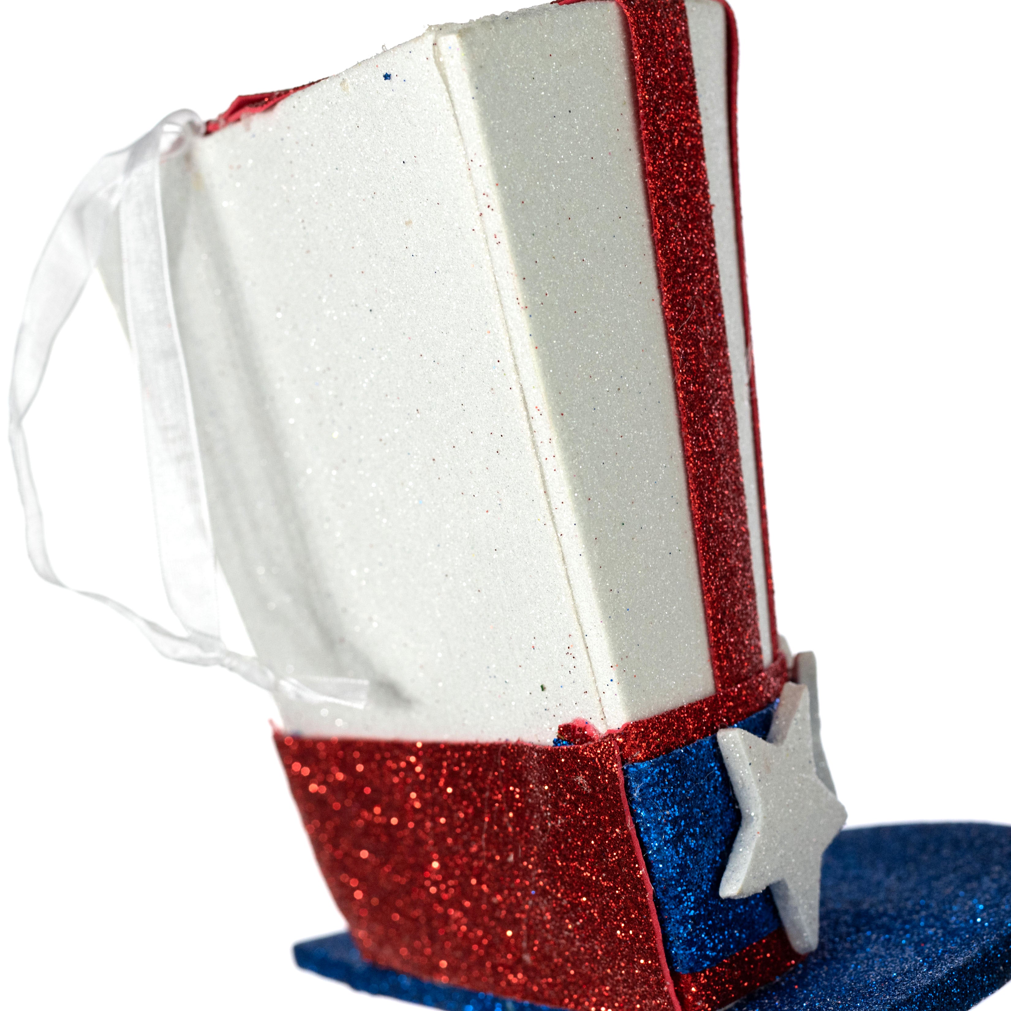 9" Stars & Stripes Patriotic Half Top Hat Decor