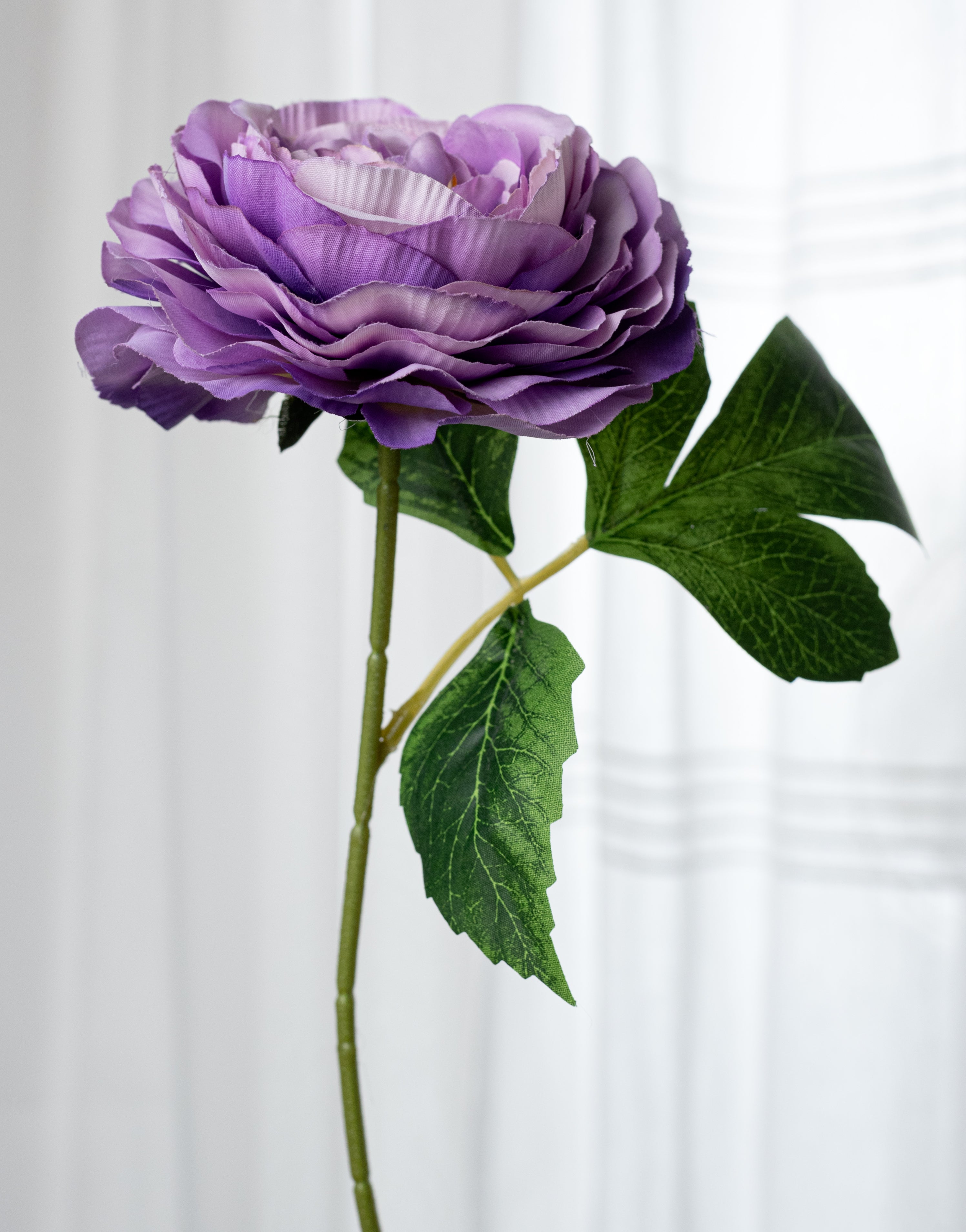 19" Ranunculus Bush: Lavender Purple (6 Stem)