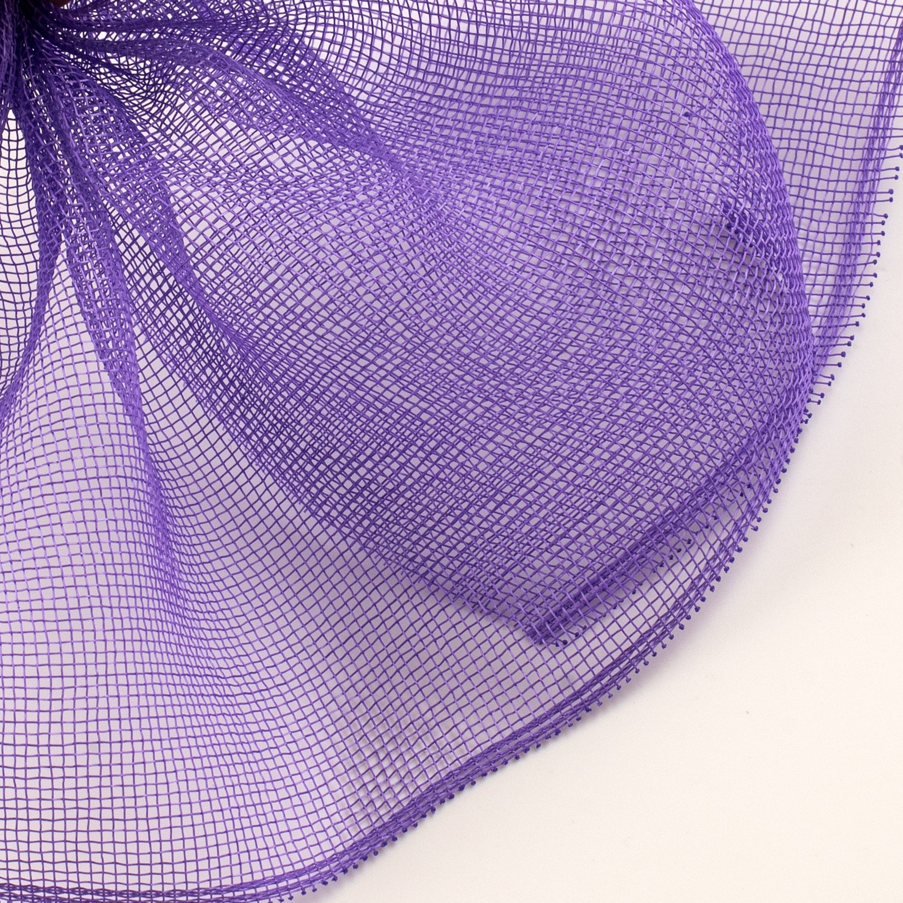 10.5" Square Pre-Cut Fine Weave Deco Mesh Sheets: Purple (40)