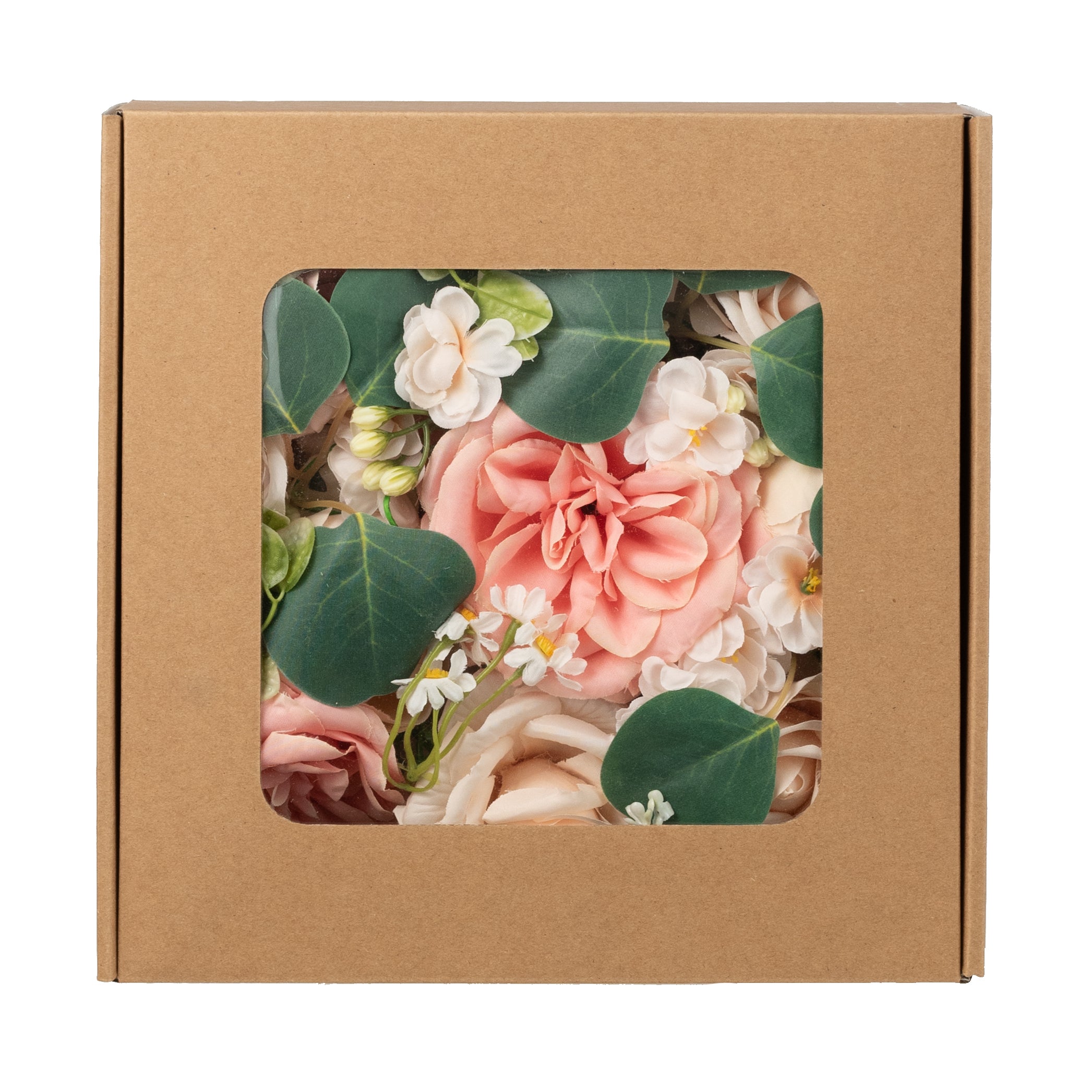 Boxed Pick Mix: Pink Roses & Peonies (23 Stem)