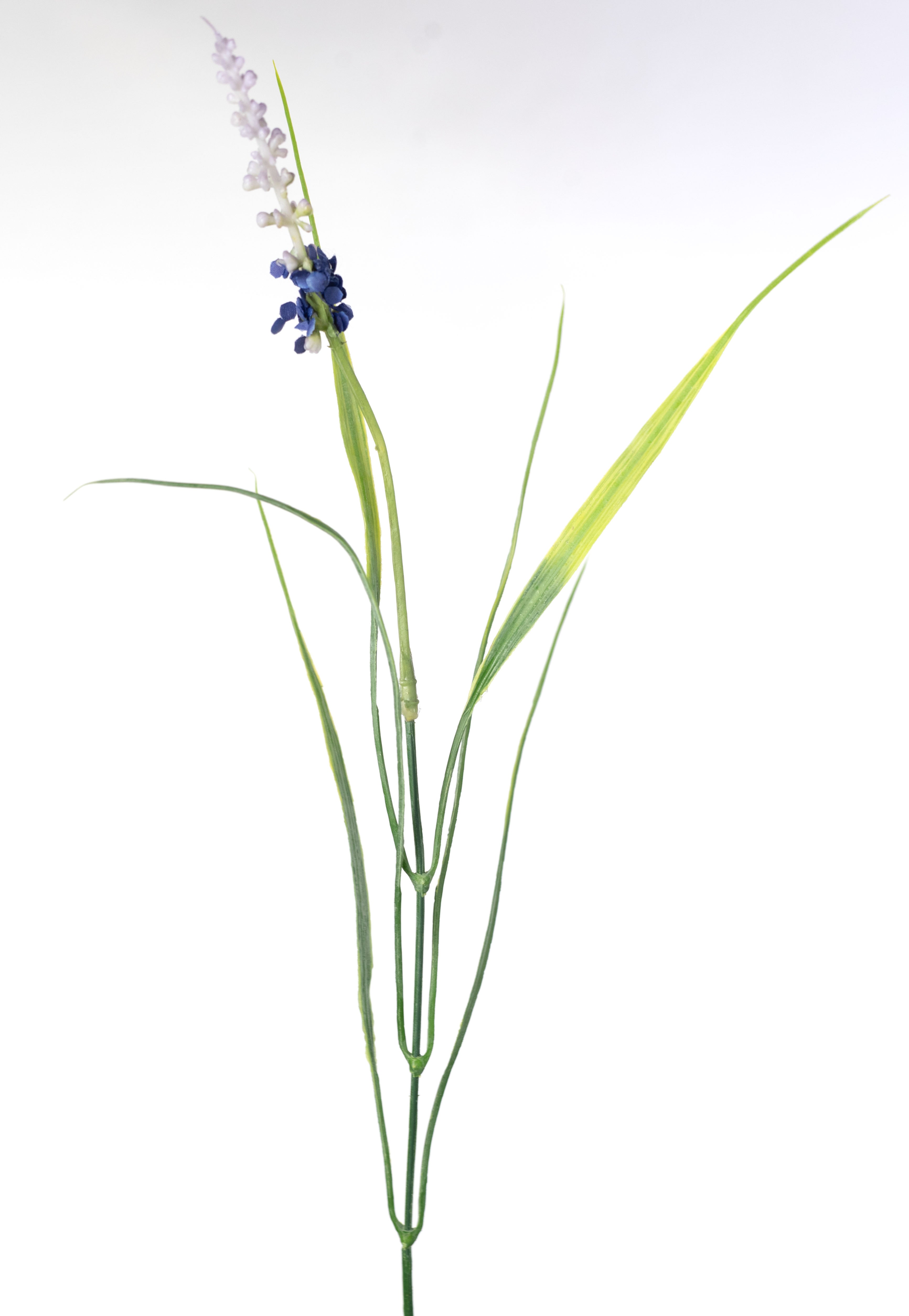 20" Lavender Bush: Blue (14 Stem)
