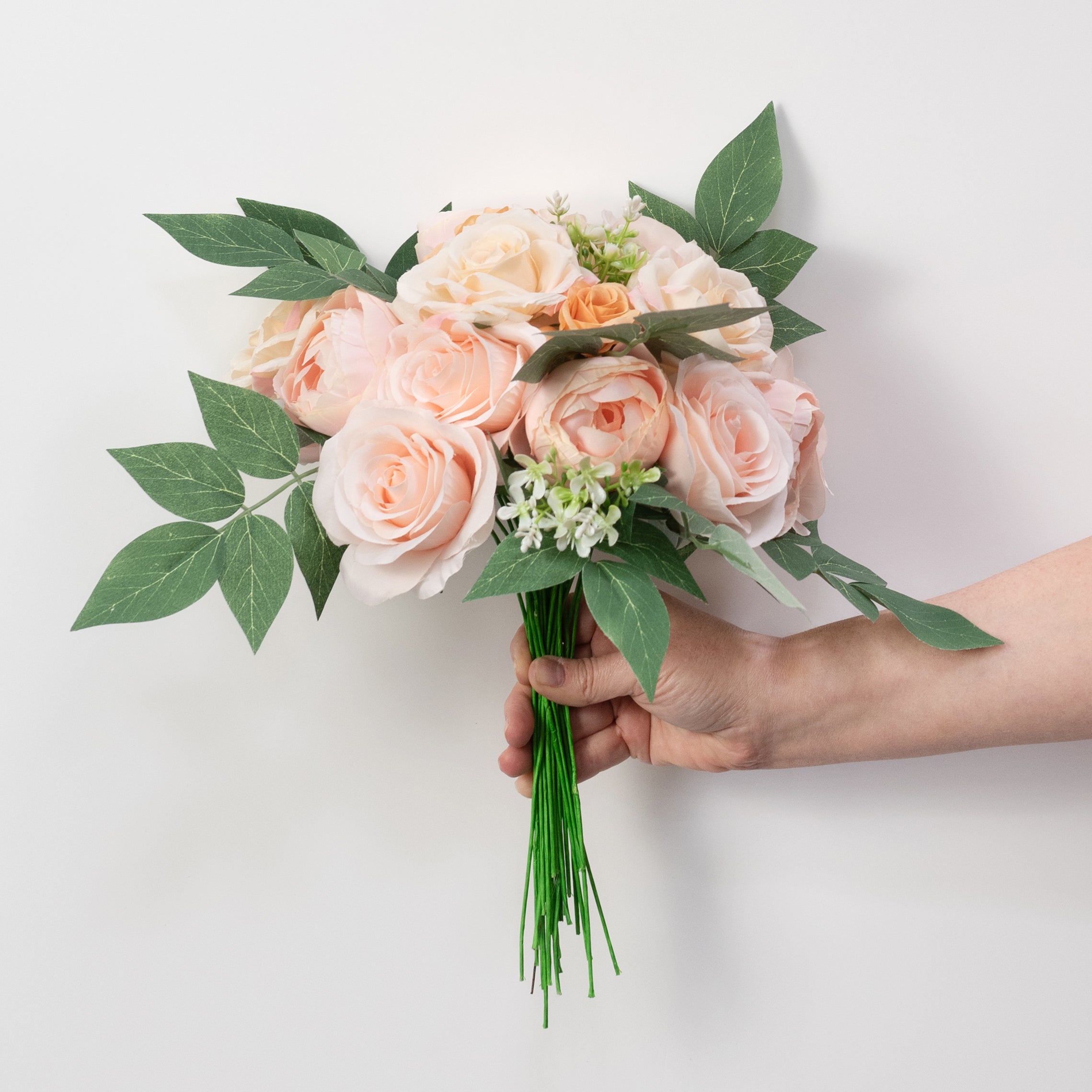 Boxed Pick Mix: Pink Champagne Roses & Peonies (29 Stem)