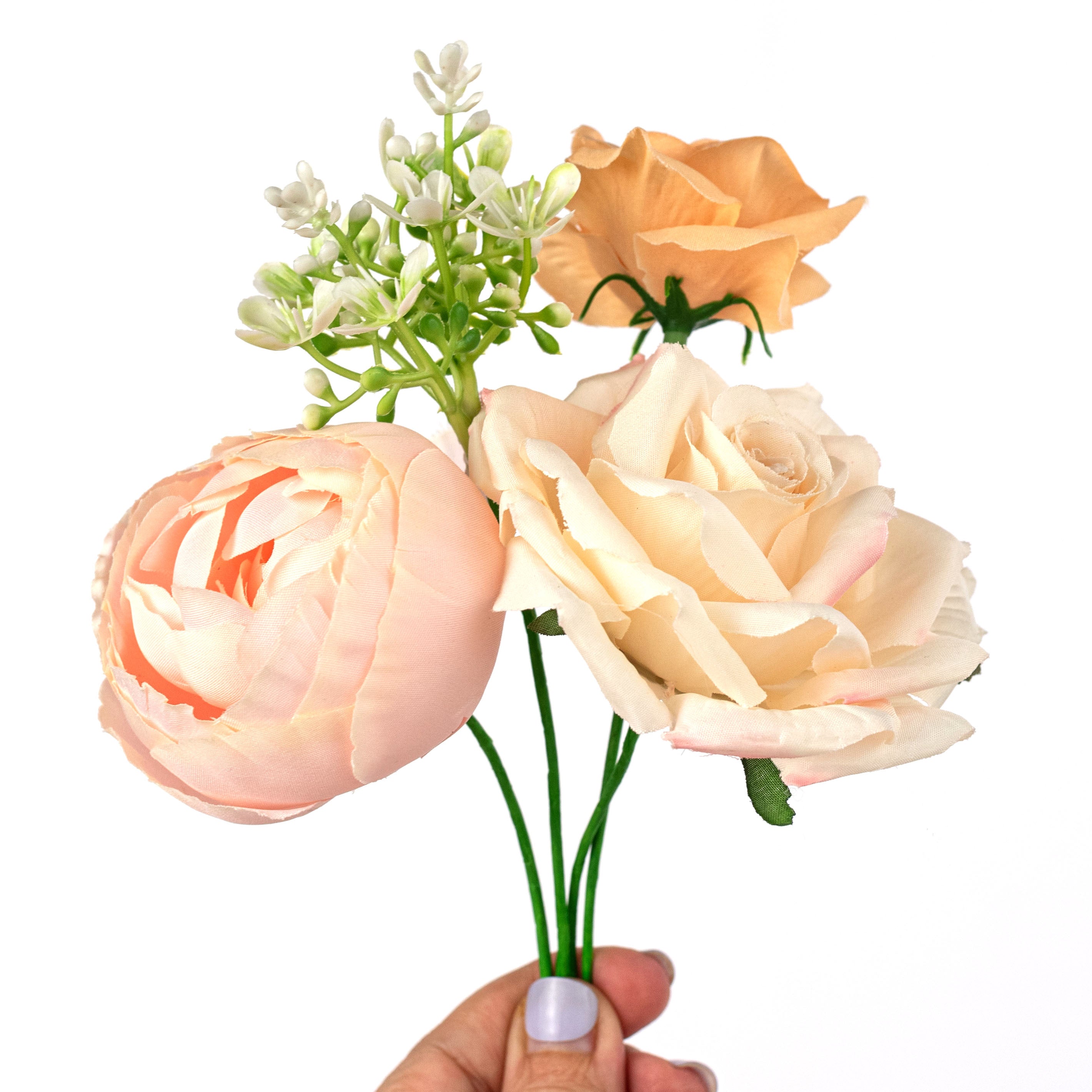 Boxed Pick Mix: Pink Champagne Roses & Peonies (29 Stem)