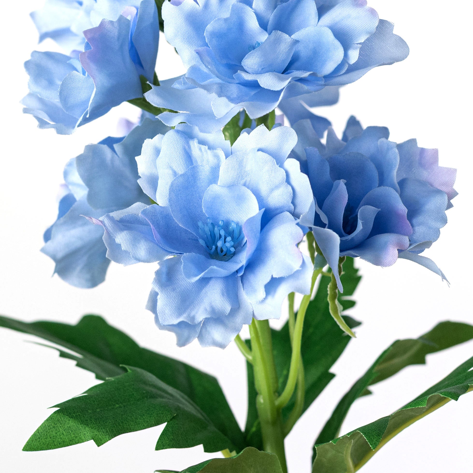 28" Silk Delphinium Spray: Blue