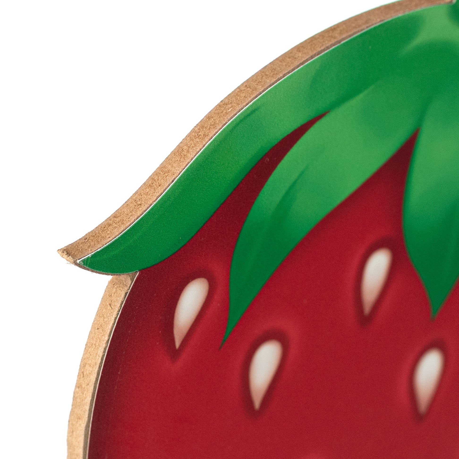 12" Wooden Strawberry Sign