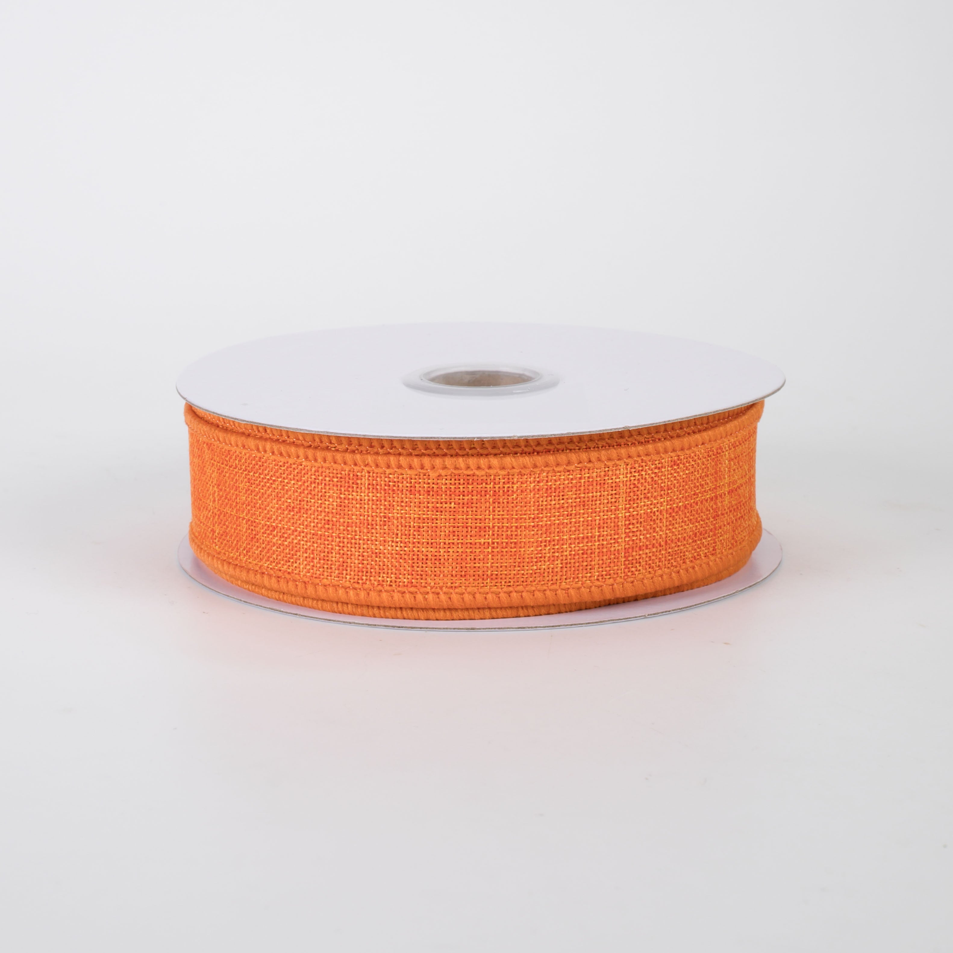 7/8" Royal Canvas Ribbon: Orange (10 Yards)