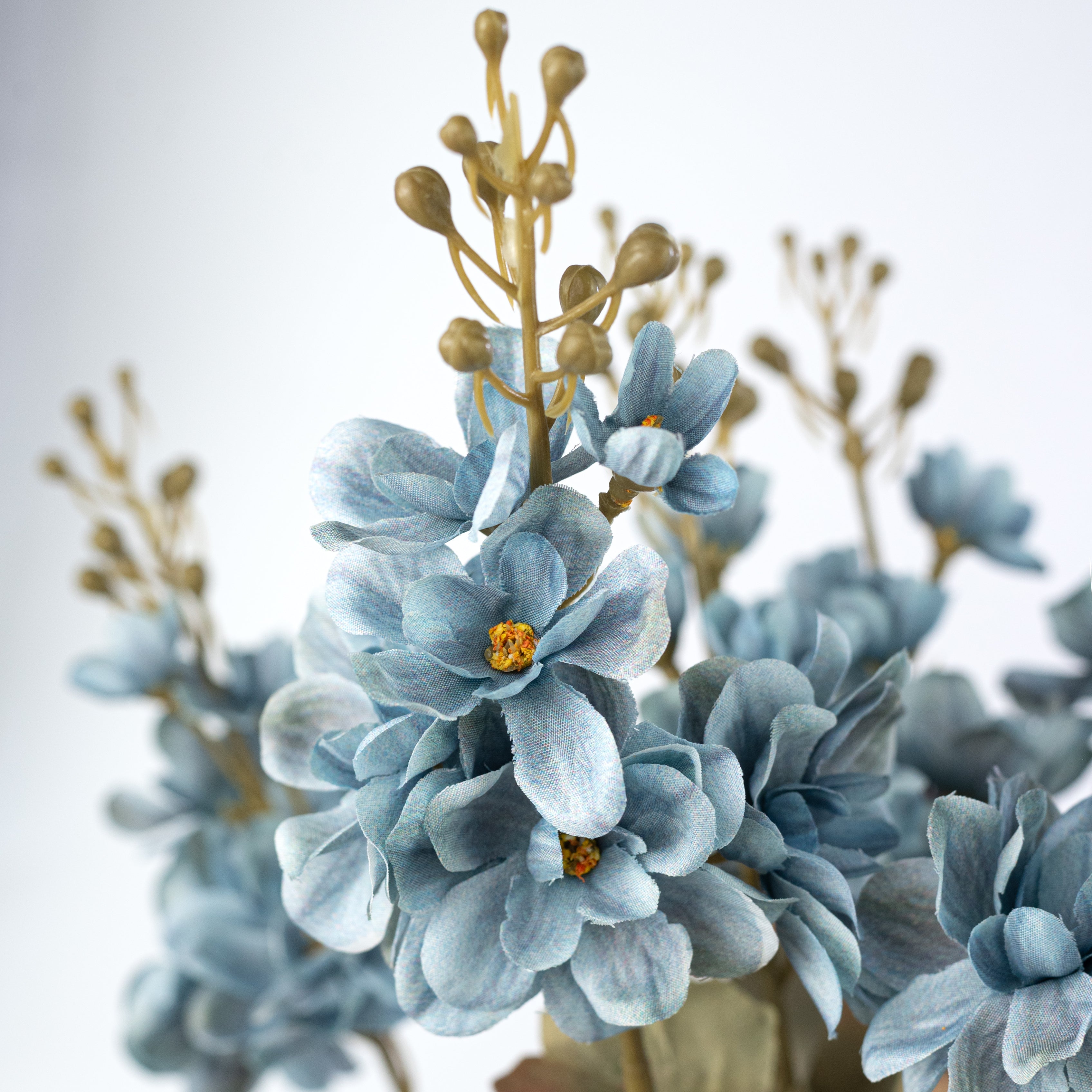 23" Fall Delphinium Bush: Blue (12 Stem)