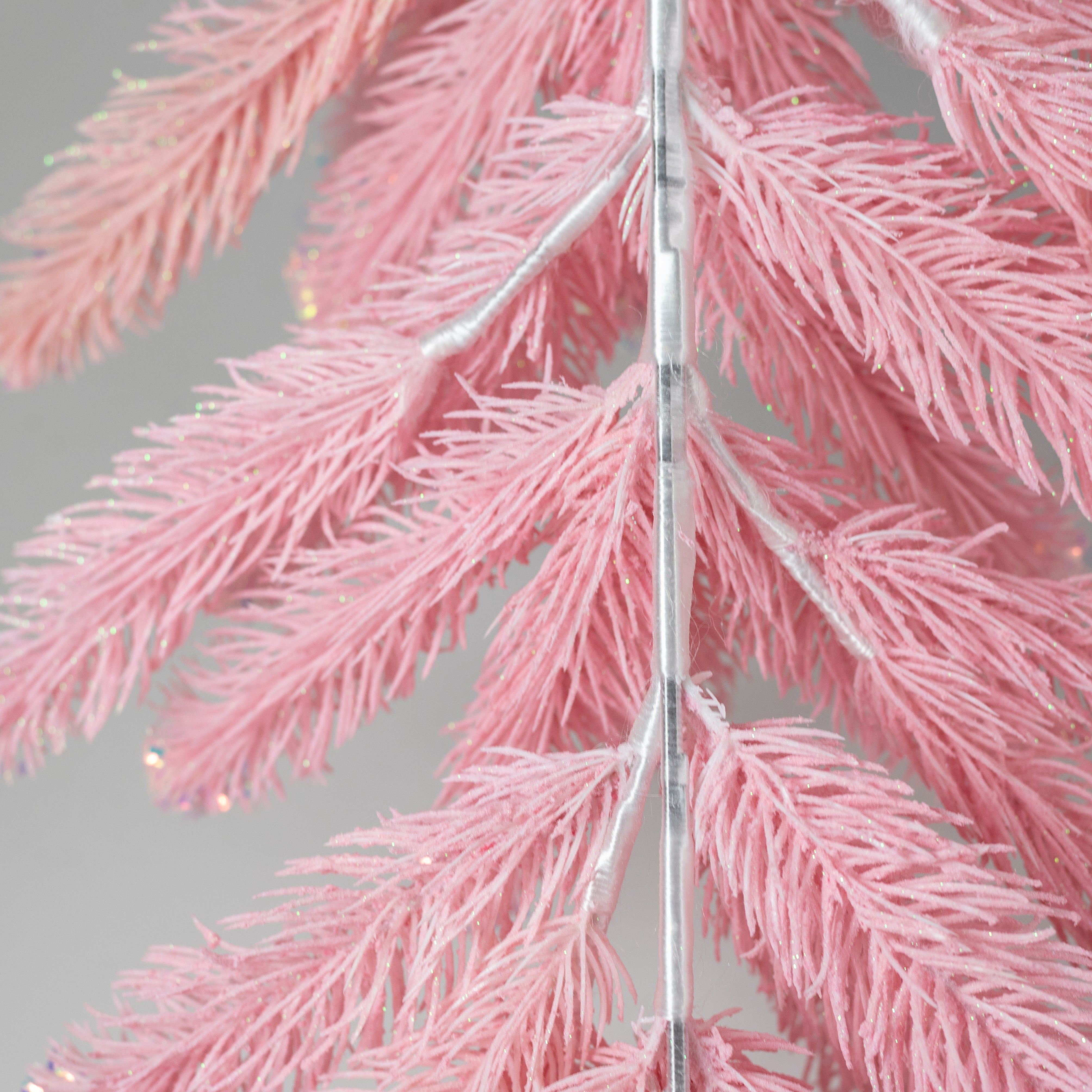 32" Iridescent Spark Teardrop: Candy Pink (43 Tips)