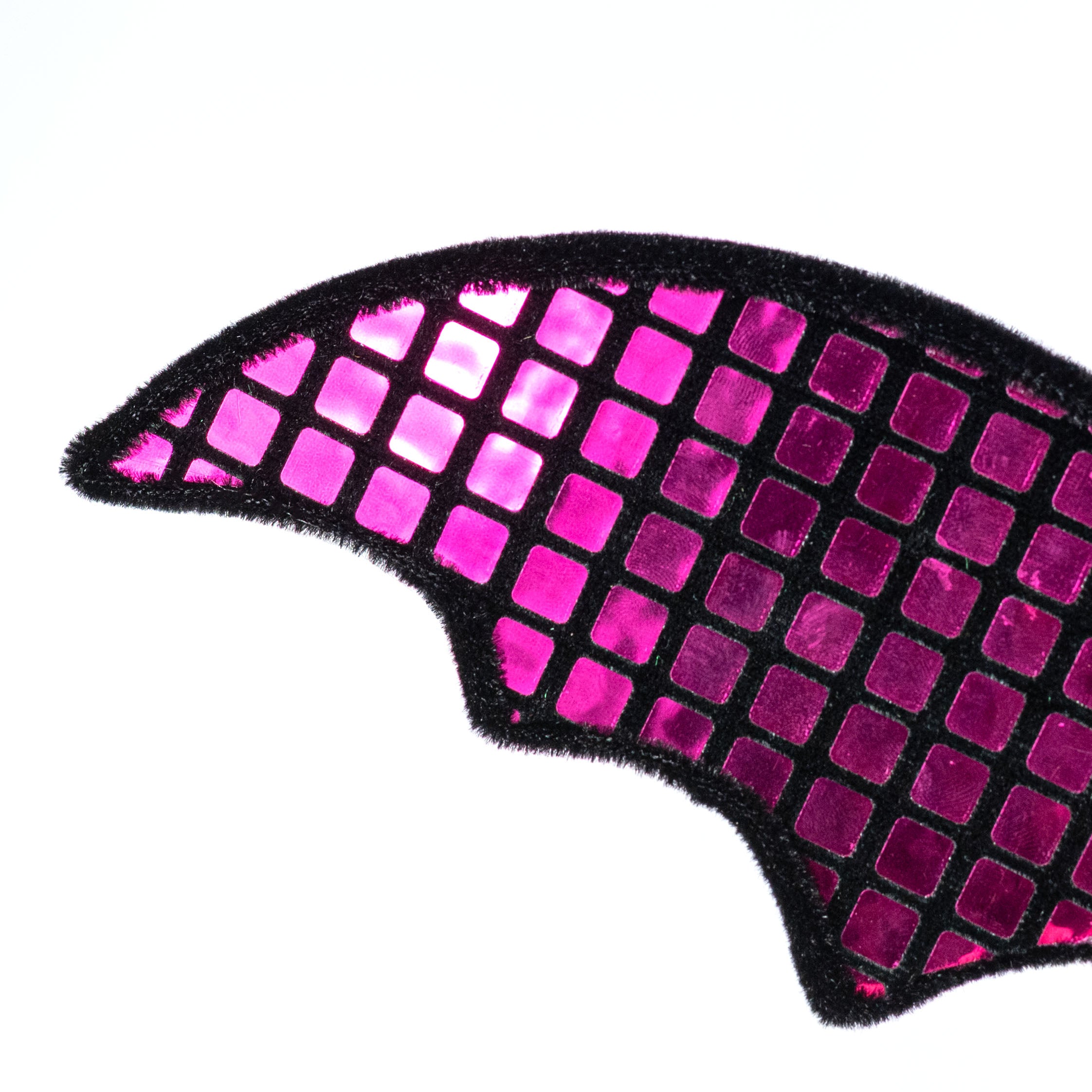 25" Mirror Disco Ball Bat Spray: Fuchsia Pink
