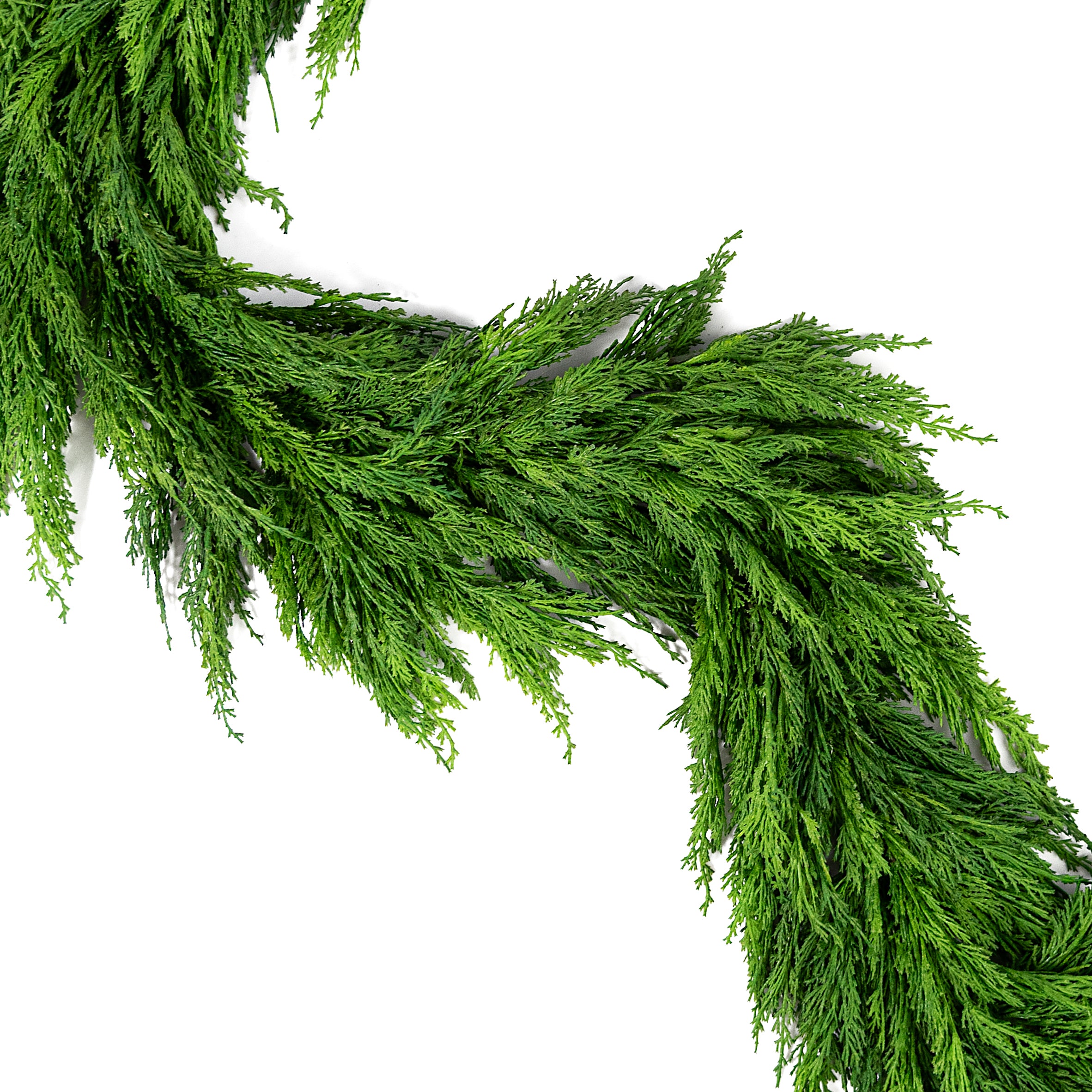 71" Faux Cedar Premium Full Garland