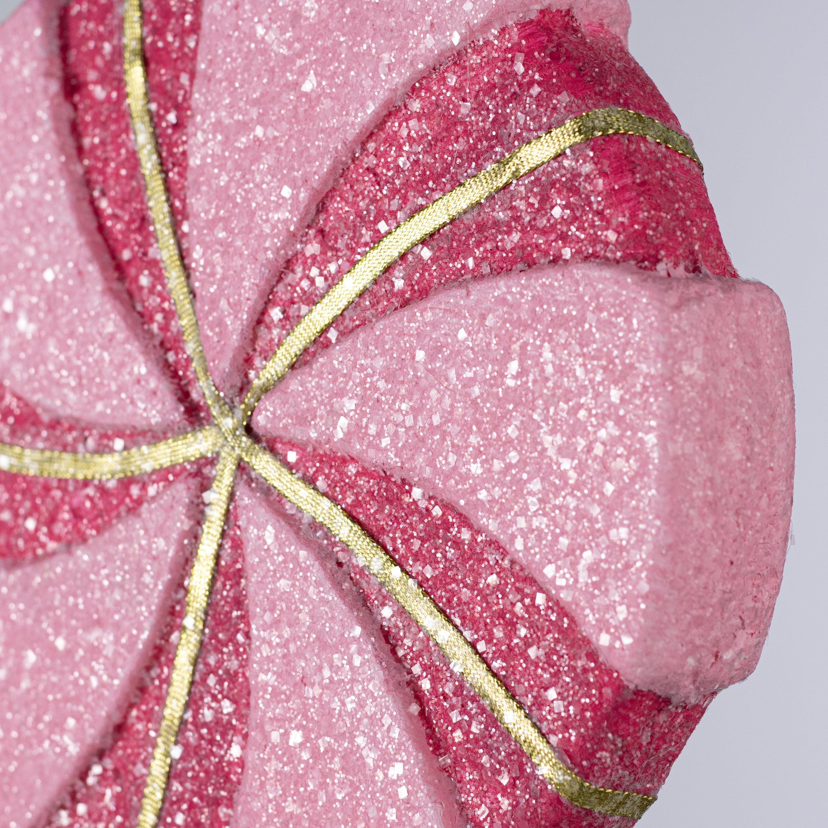 9" x 26" Candy Glittered Lollipop Spray: Fuchsia & Pink