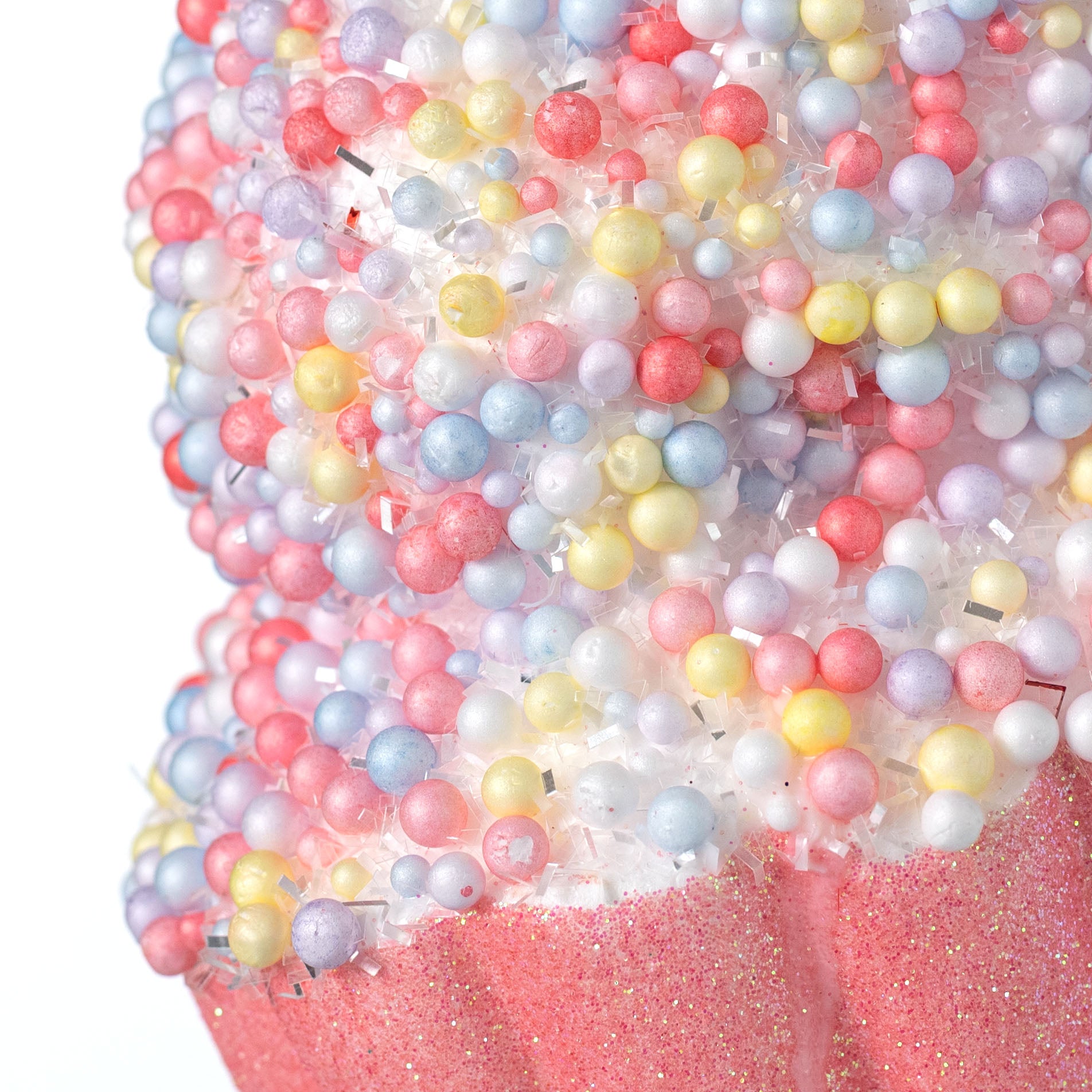 9" x 28" Jumbo Pastel Sprinkle Cupcake Spray