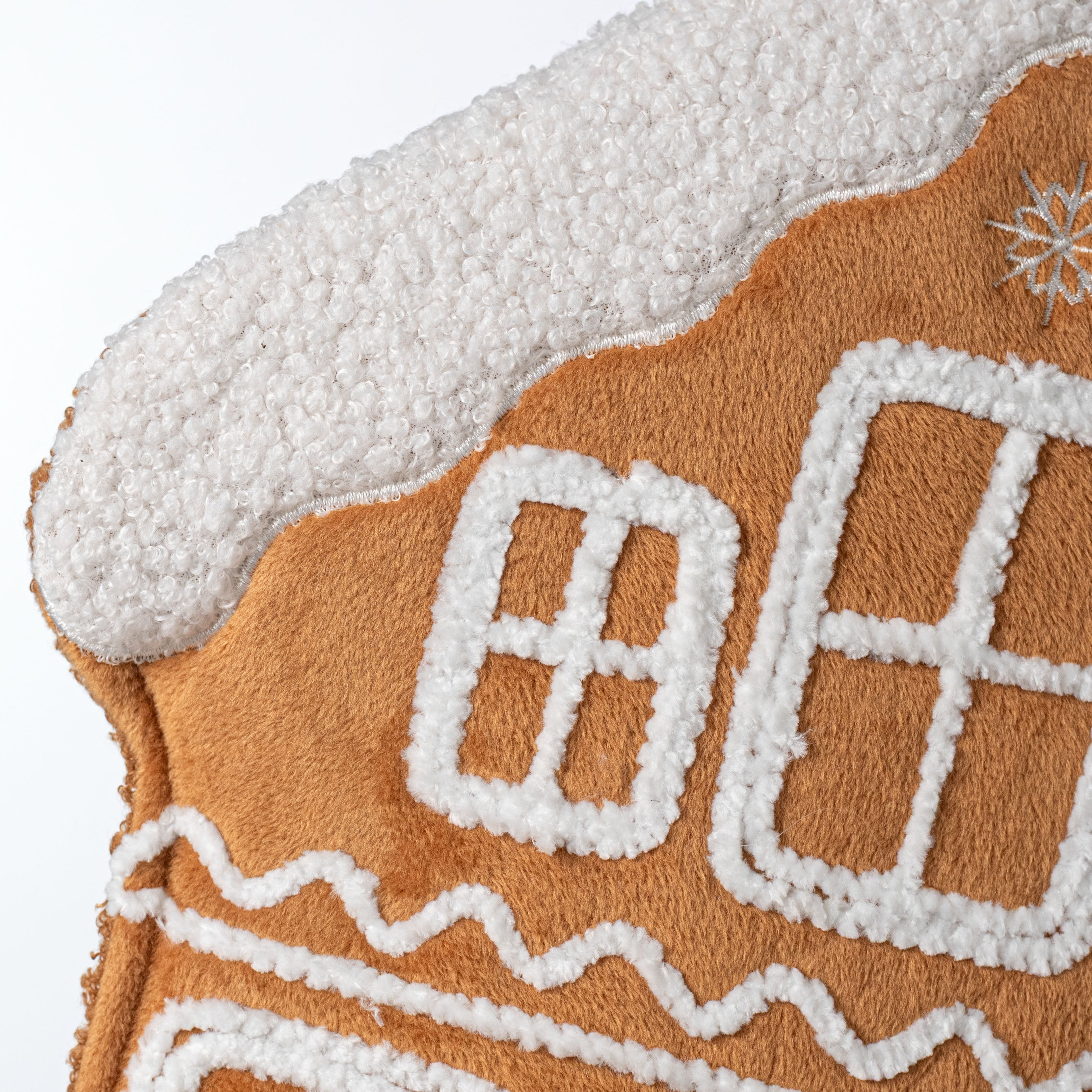14" Plush Gingerbread House Ornament