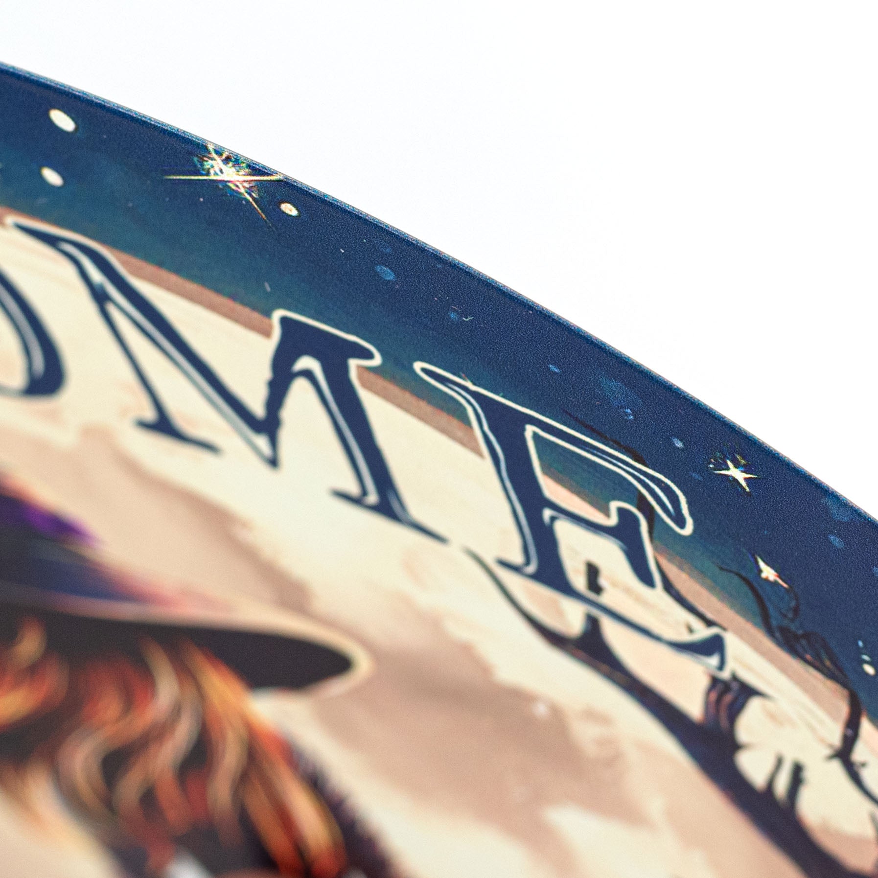 12" Metal Sign: Welcome Witch and Moon