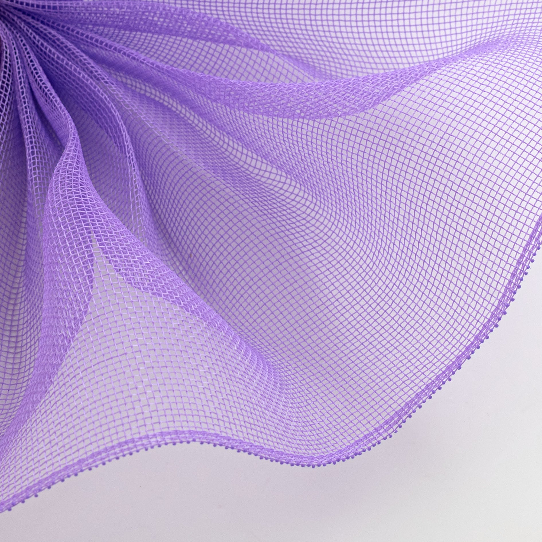 10" Fine Weave Deco Mesh: Lavender Purple