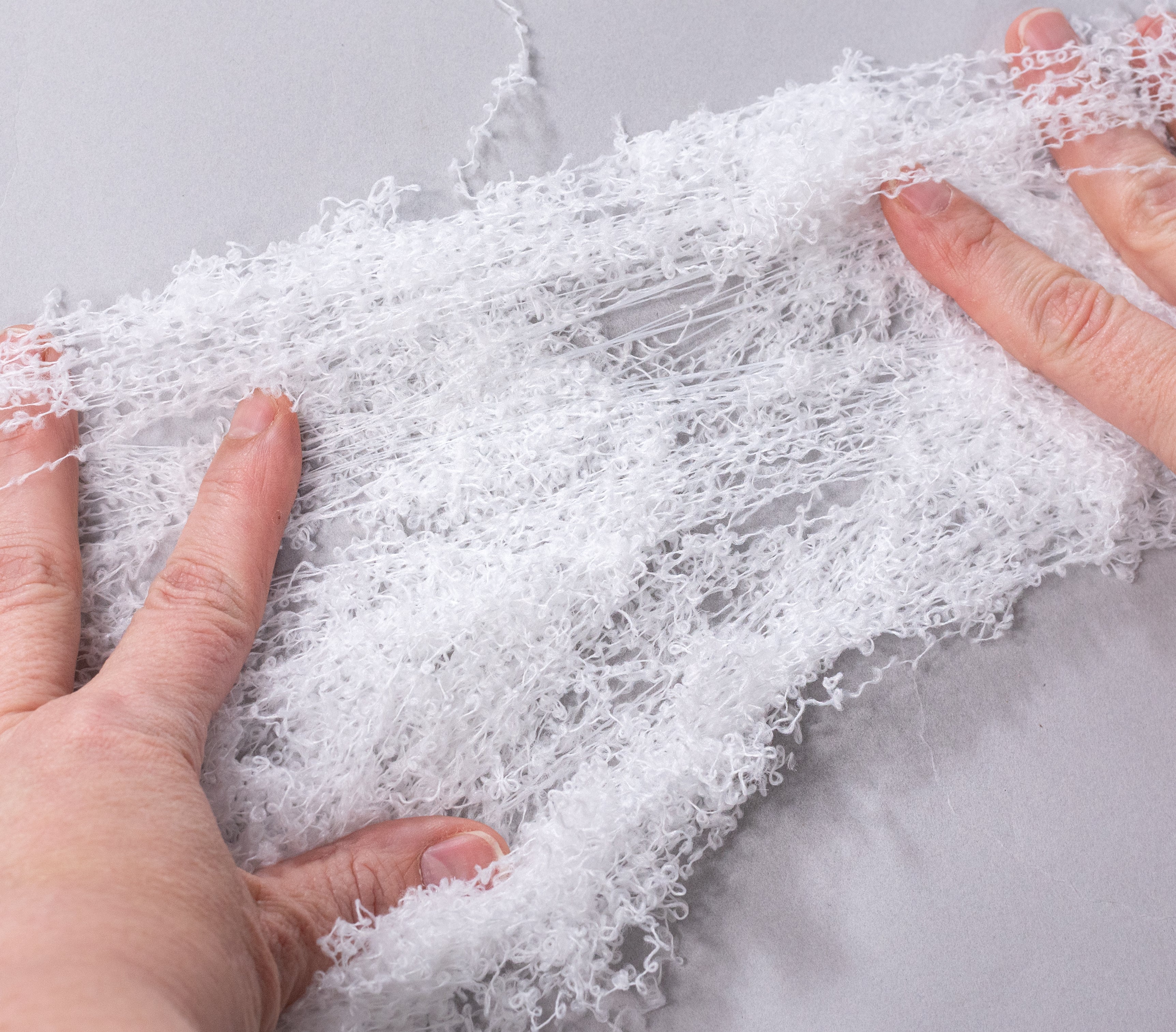Artificial Fabric Snow: White (100 Gram Bag)