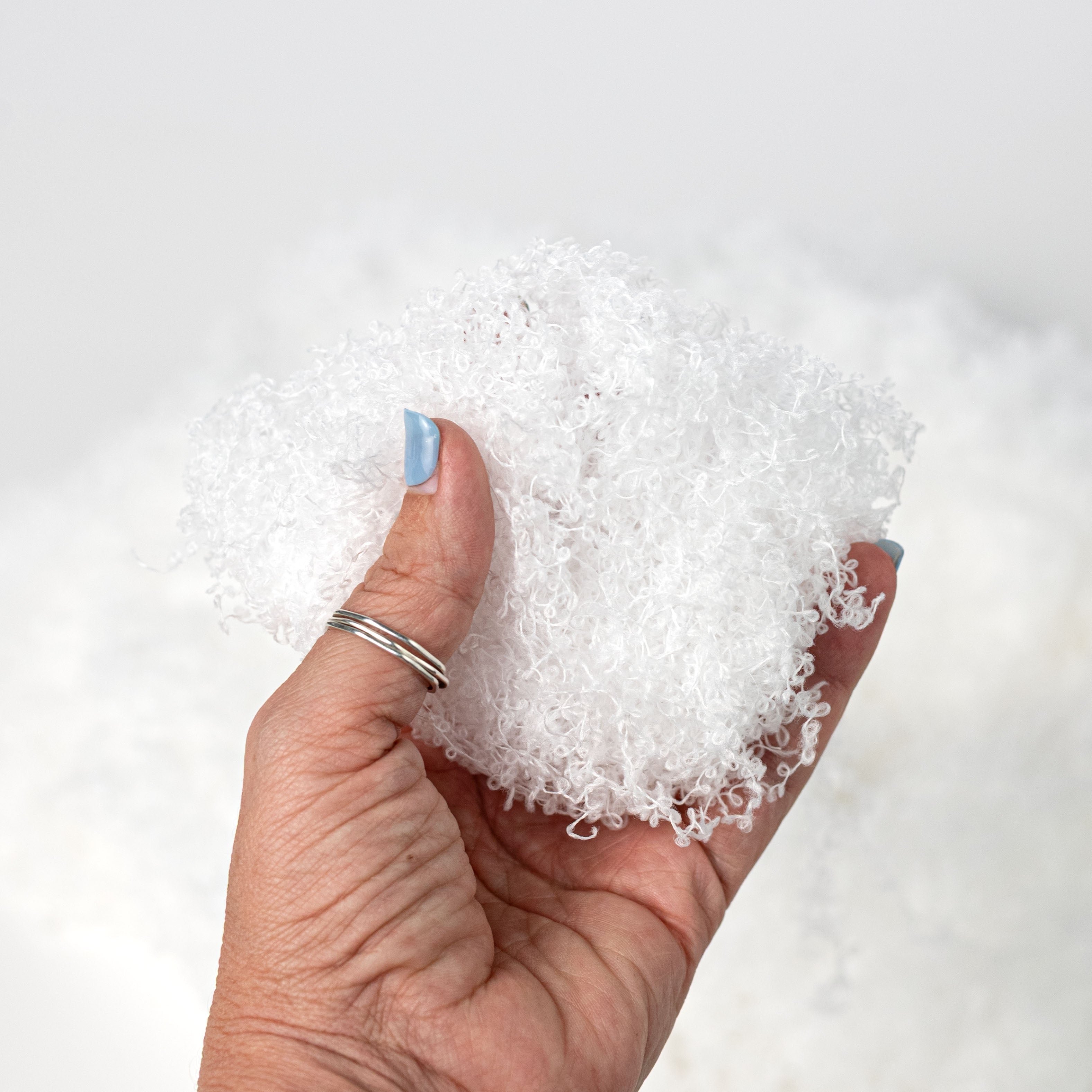 Artificial Fabric Snow: White (100 Gram Bag)