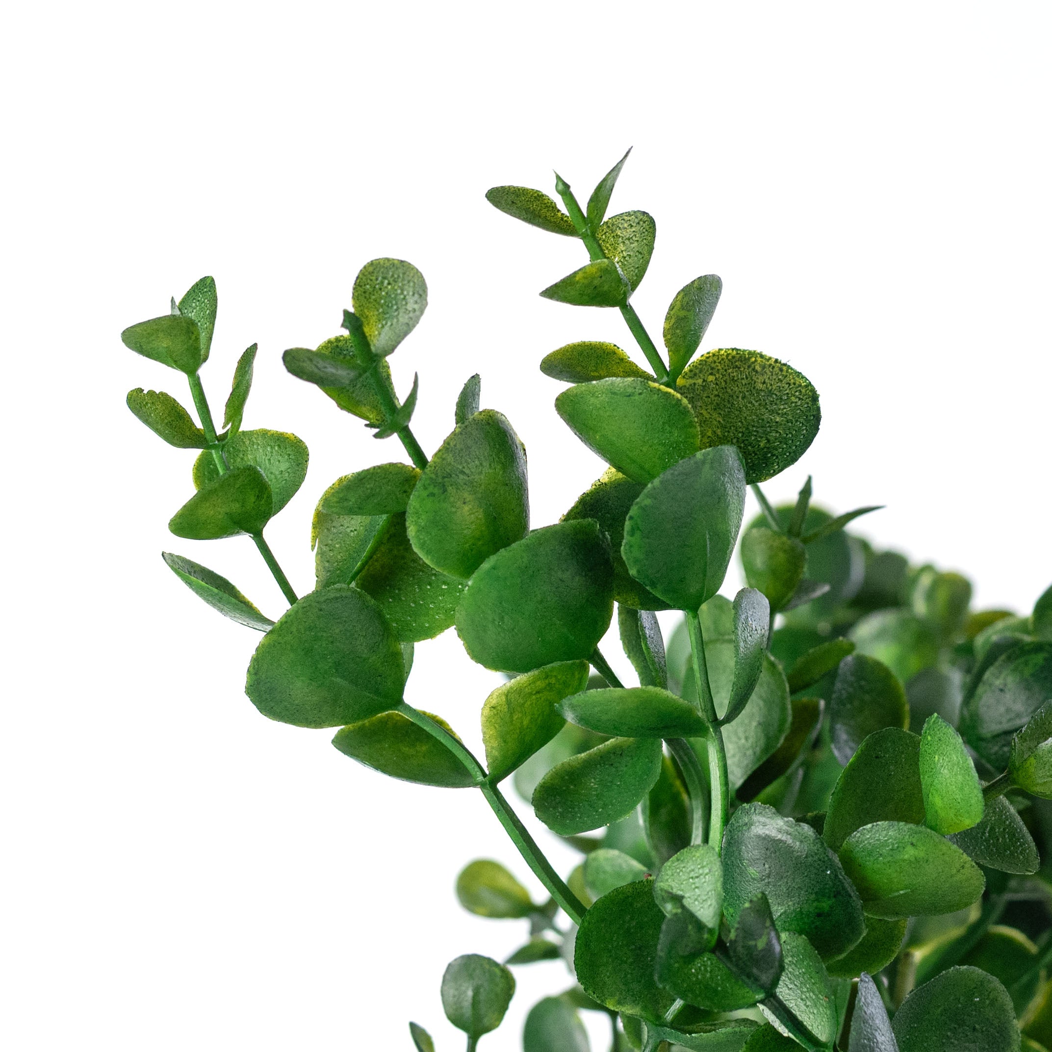 14" Eucalyptus Bush: Green (5 Stem)
