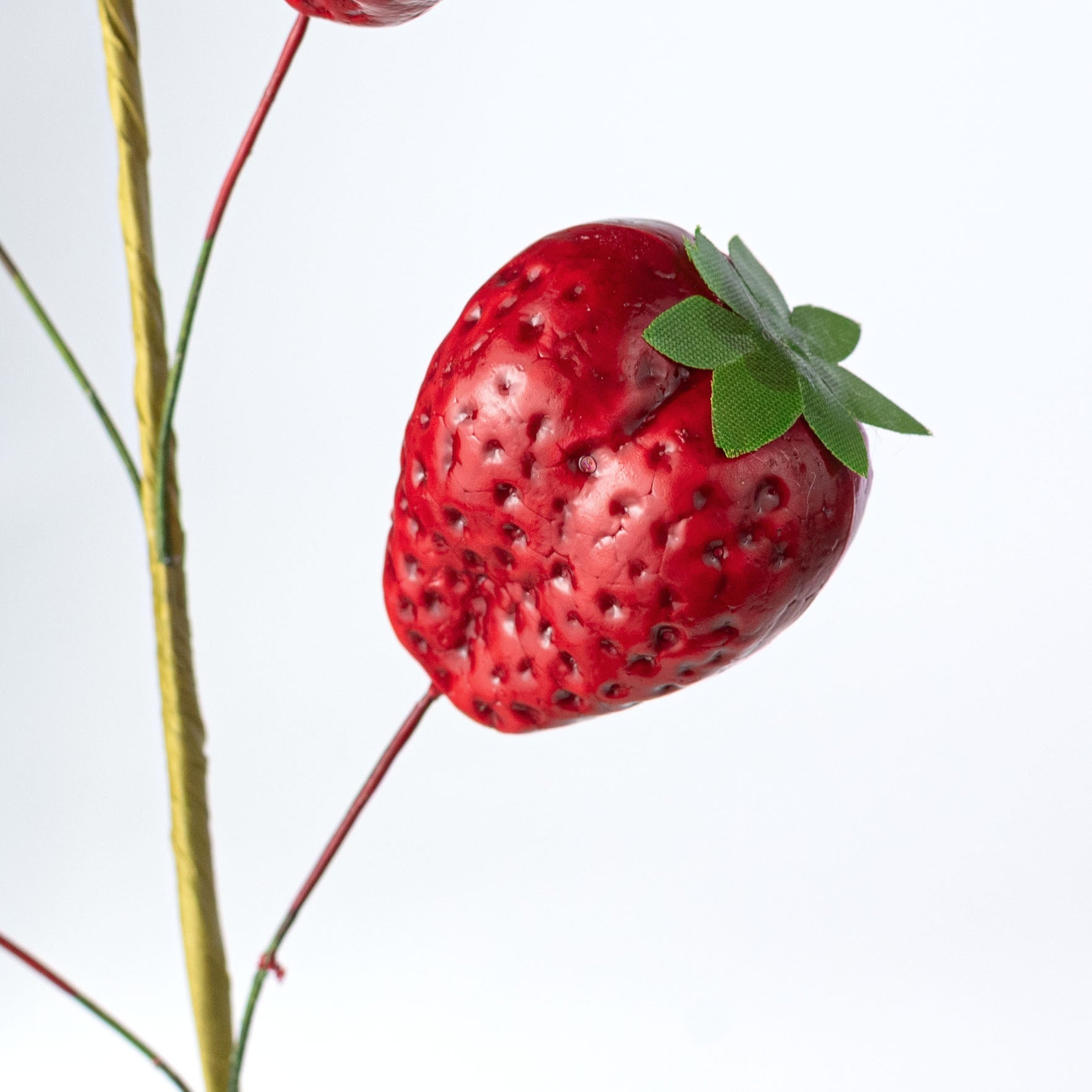 16" Artificial Strawberry Spray