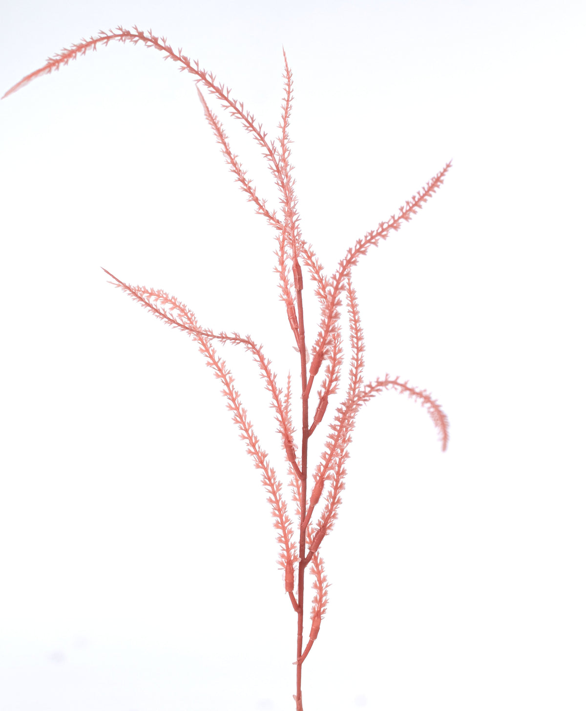 22" Plastic Willow Branches Bush: Coral Pink