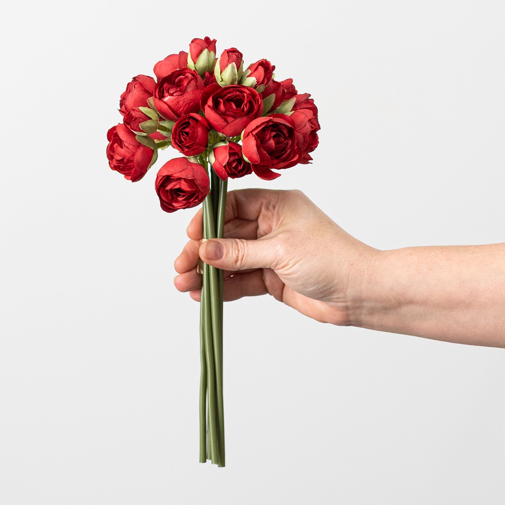 11" Mini Rose Bundle: Red