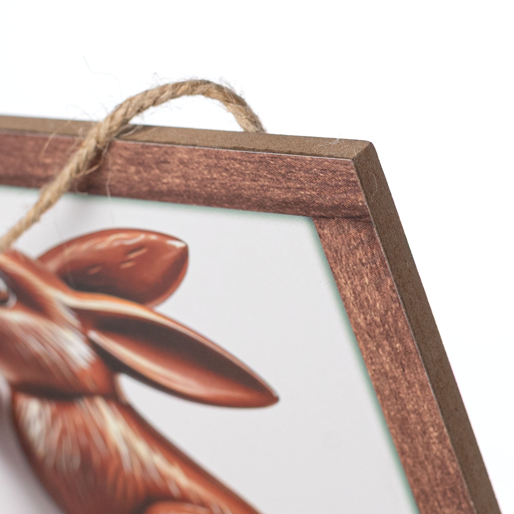 12" Wooden Sign: Sweet Easter Chocolate Bunny