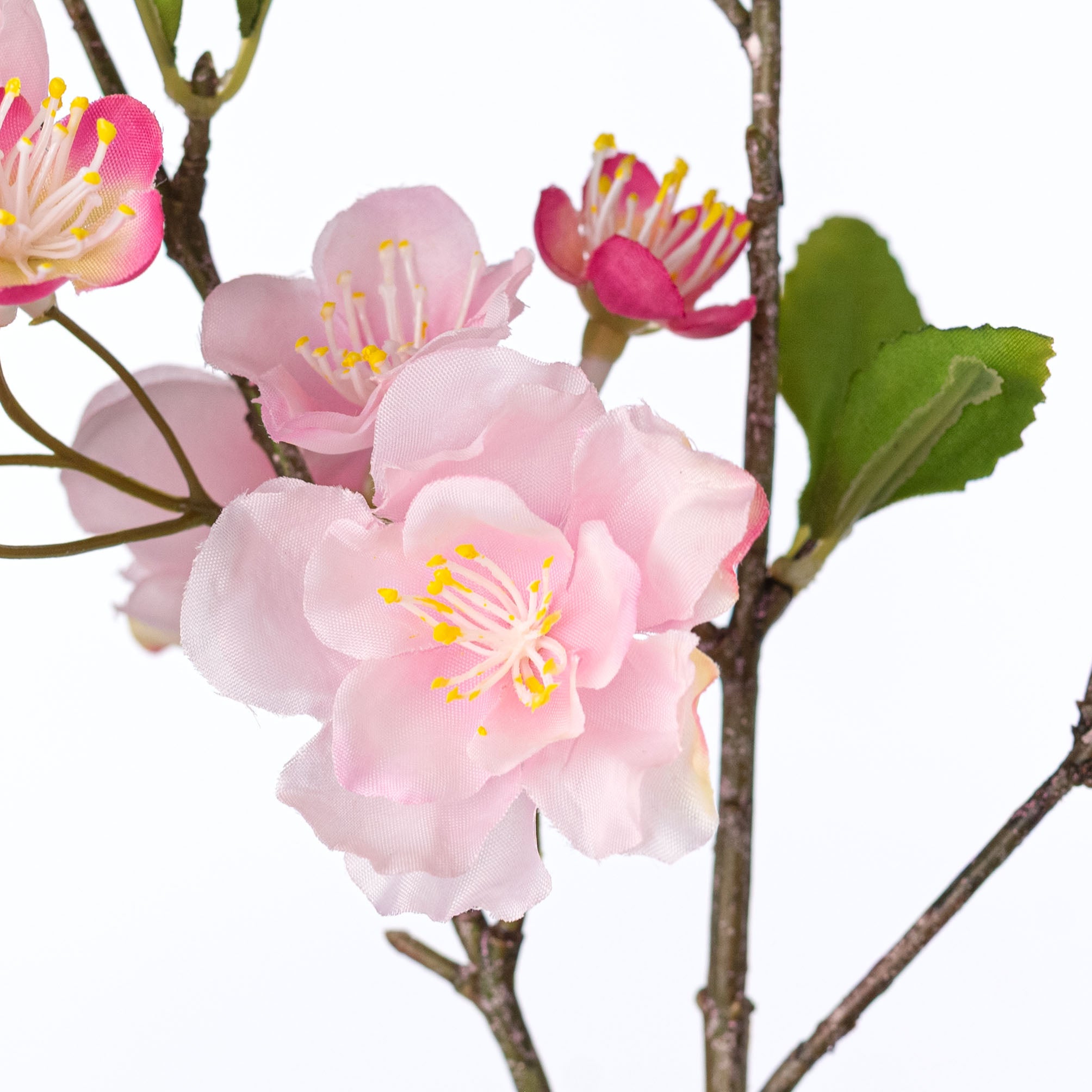 24" Artificial Cherry Blossom Spray: Pink