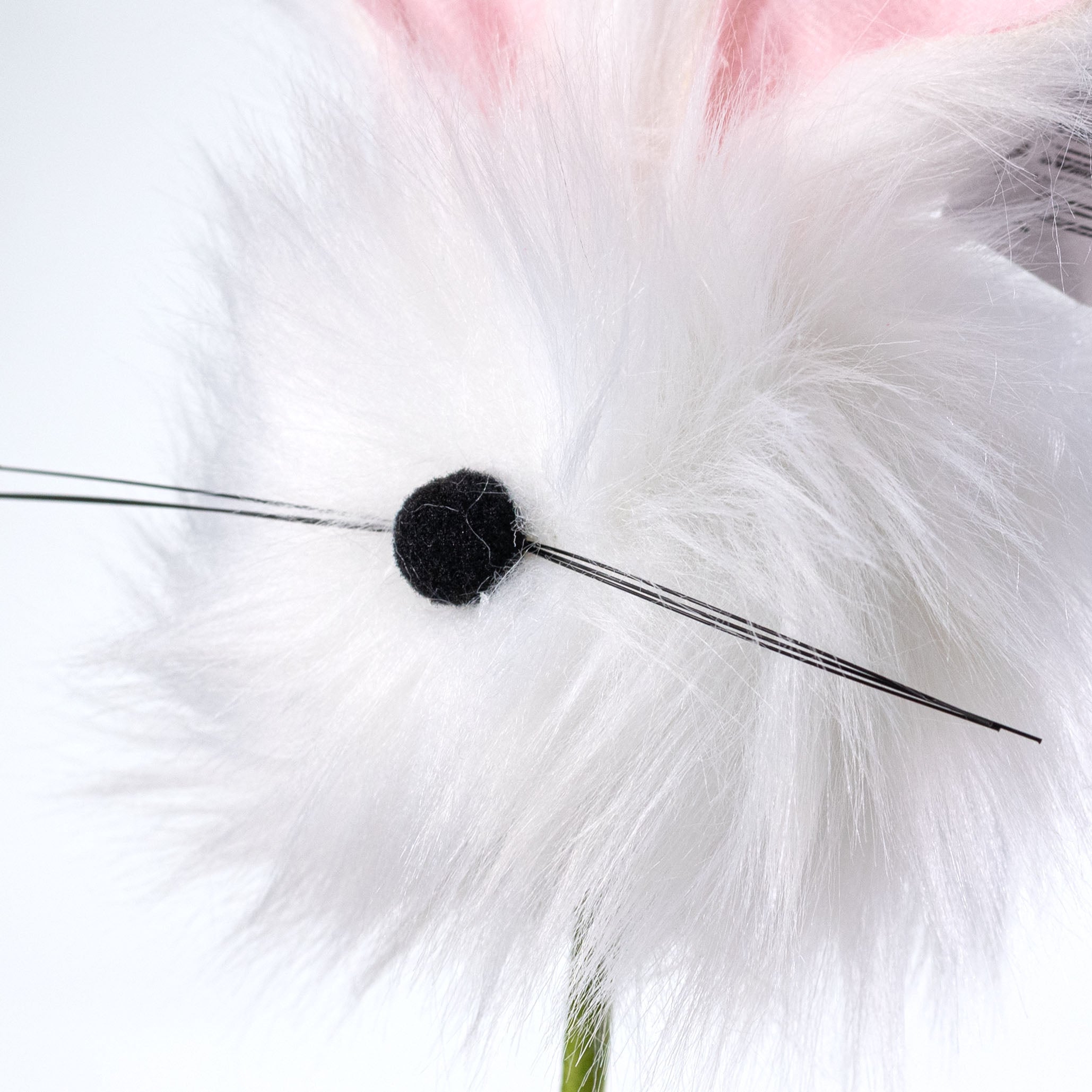 12" Faux Fur Rabbit Pick