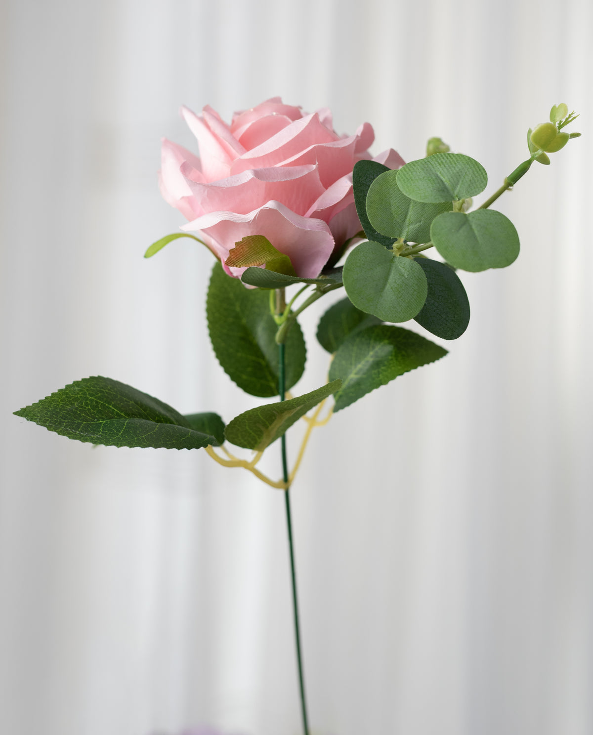20" Cabbage Rose & Mum Bush: Spring Mix (16 Stem)