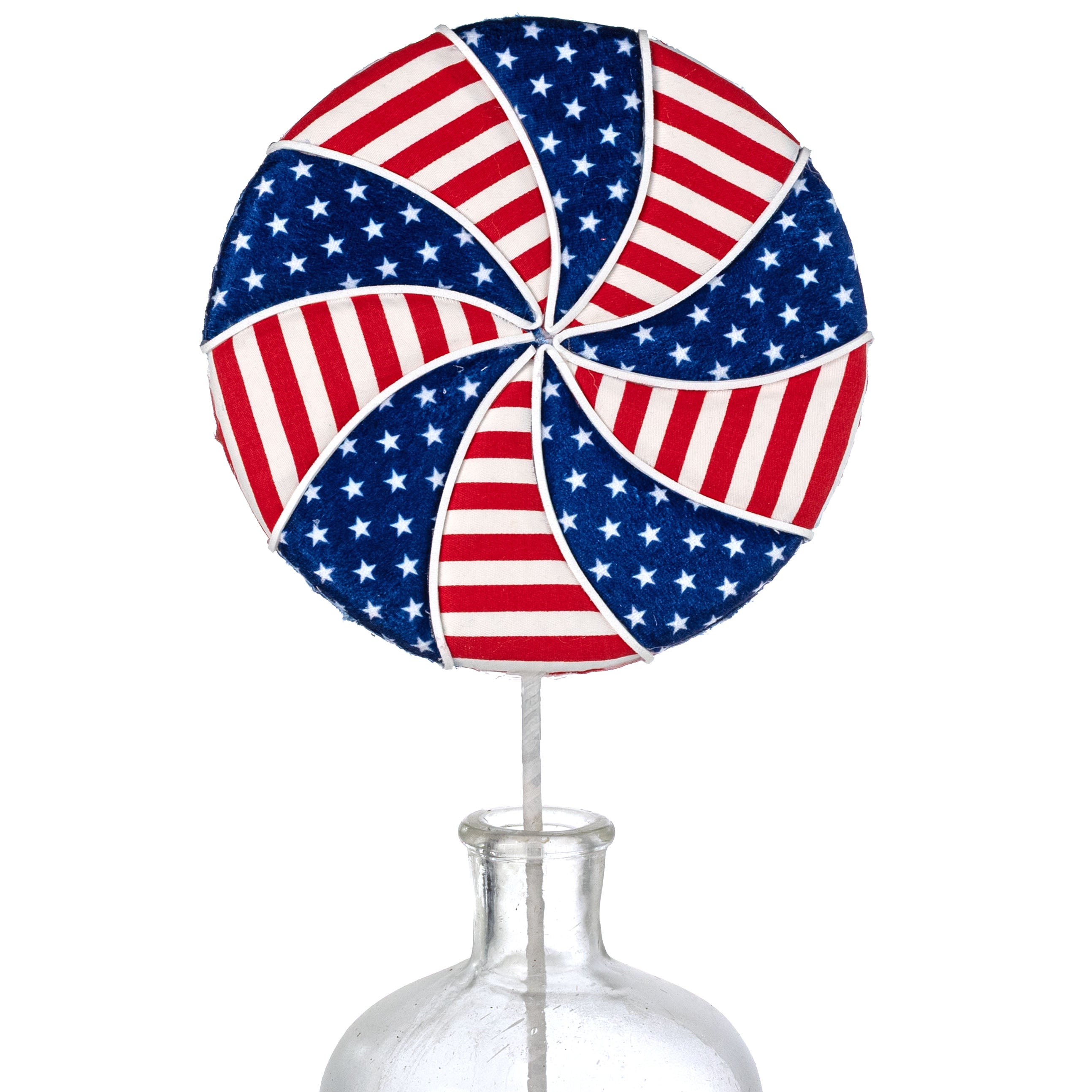 8" x 24" Stars & Stripes Lollipop Spray