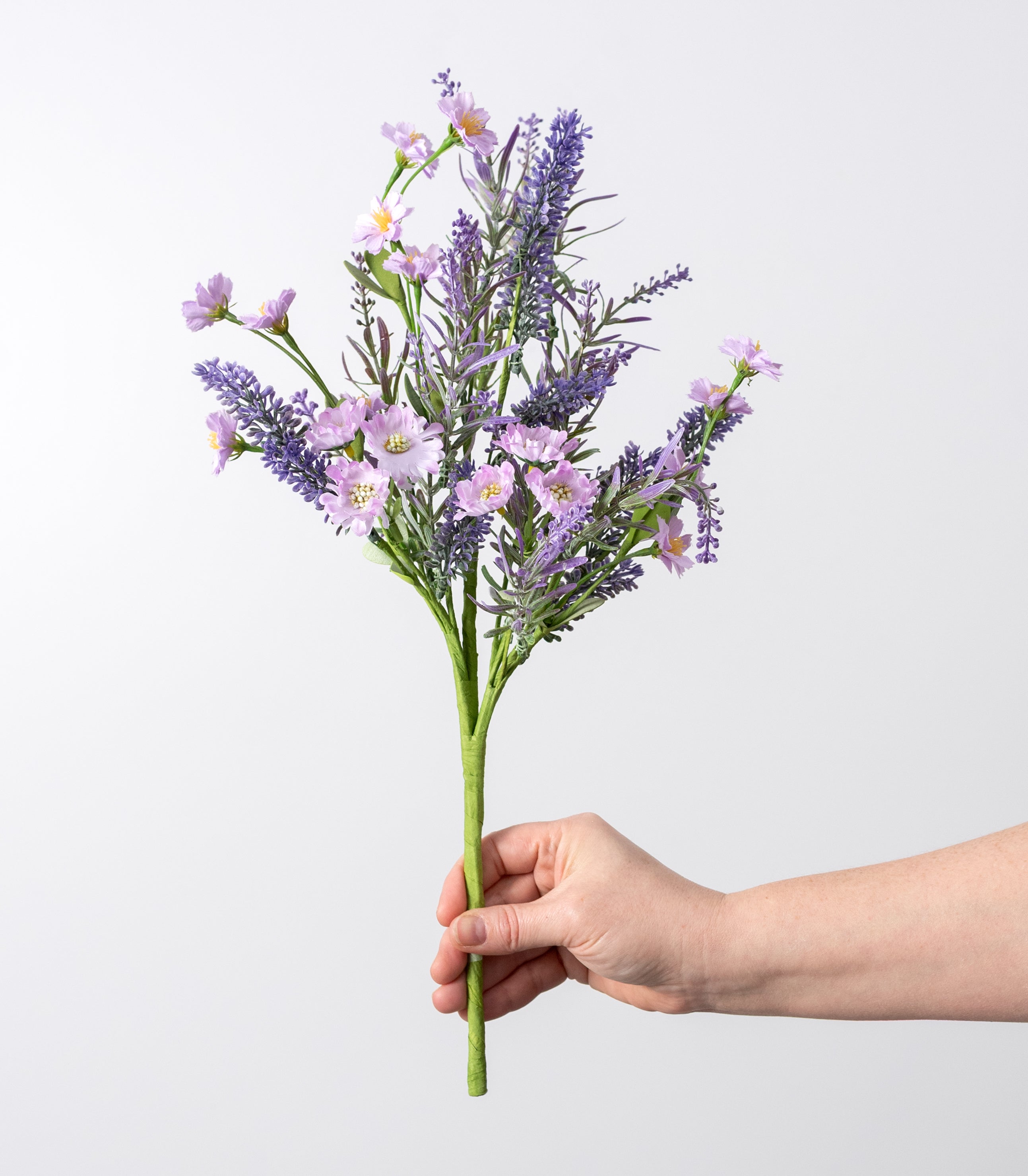 18" Lavender & Wildflowers Filler Pick: Lavender Purple