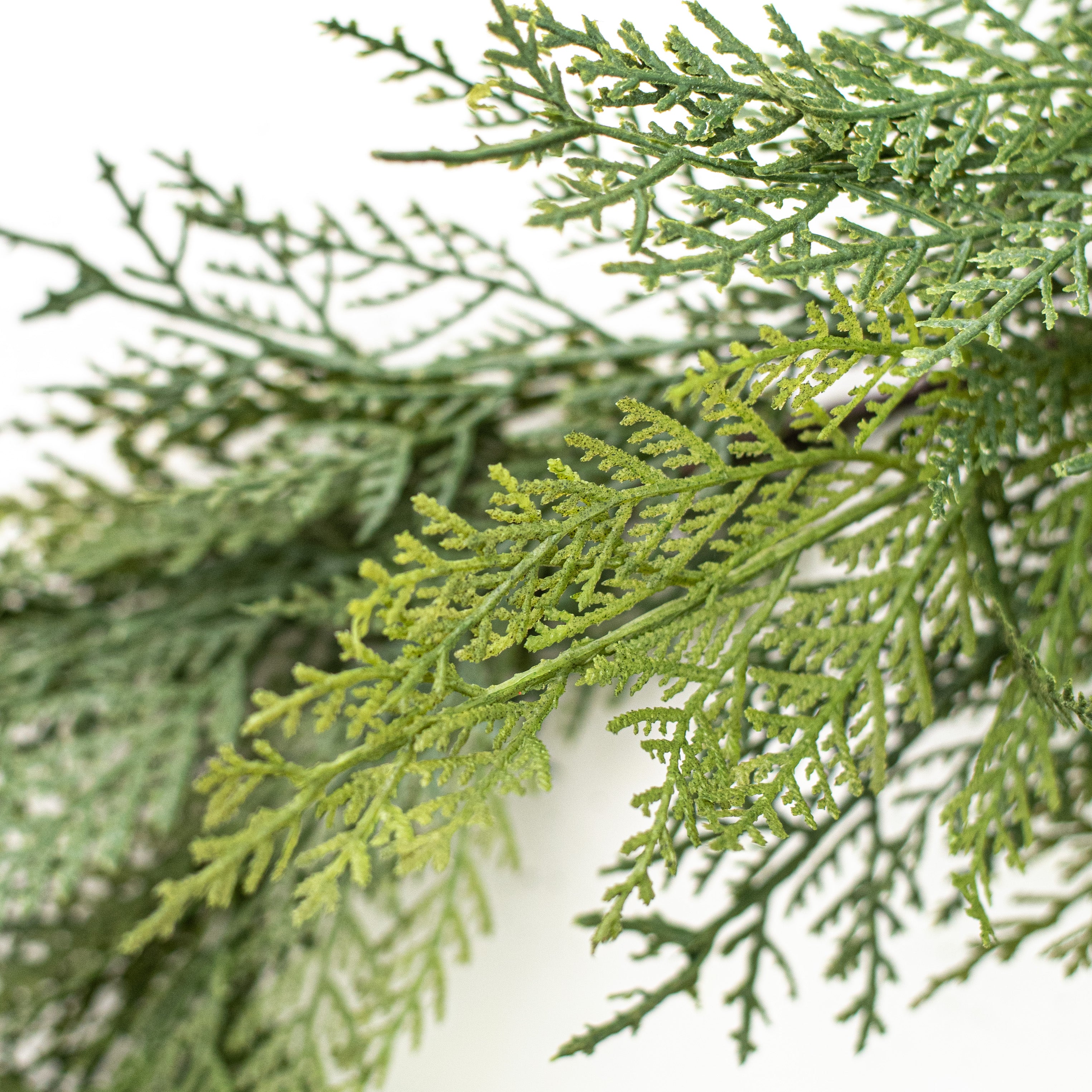 72" Incense Cedar Garland detail photo 4