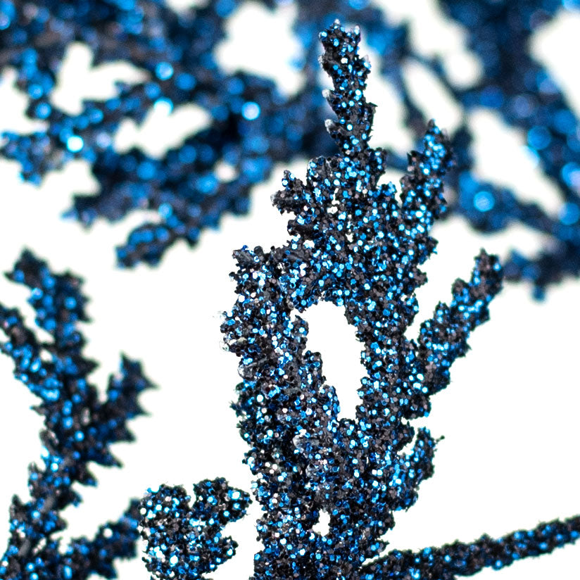 19" Incense Cedar Glitter Spray: Midnight Blue detail photo 4