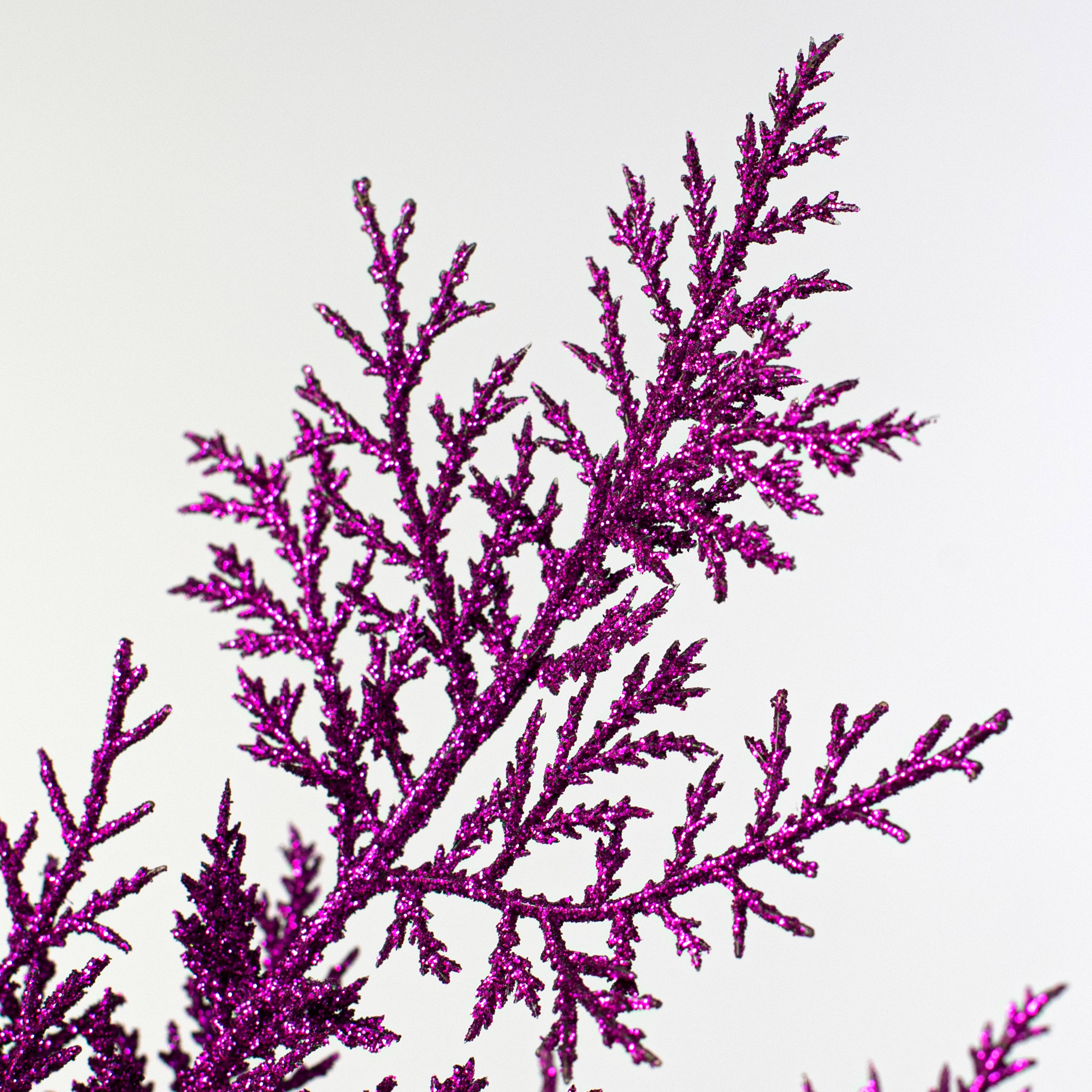 19" Incense Cedar Glitter Spray: Purple Lifestyle Photo